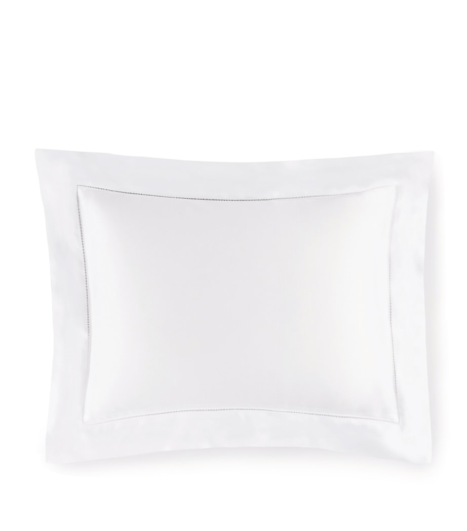 Giza 45 Oxford Pillowcase (50cm x 75cm) WHITE Image 2