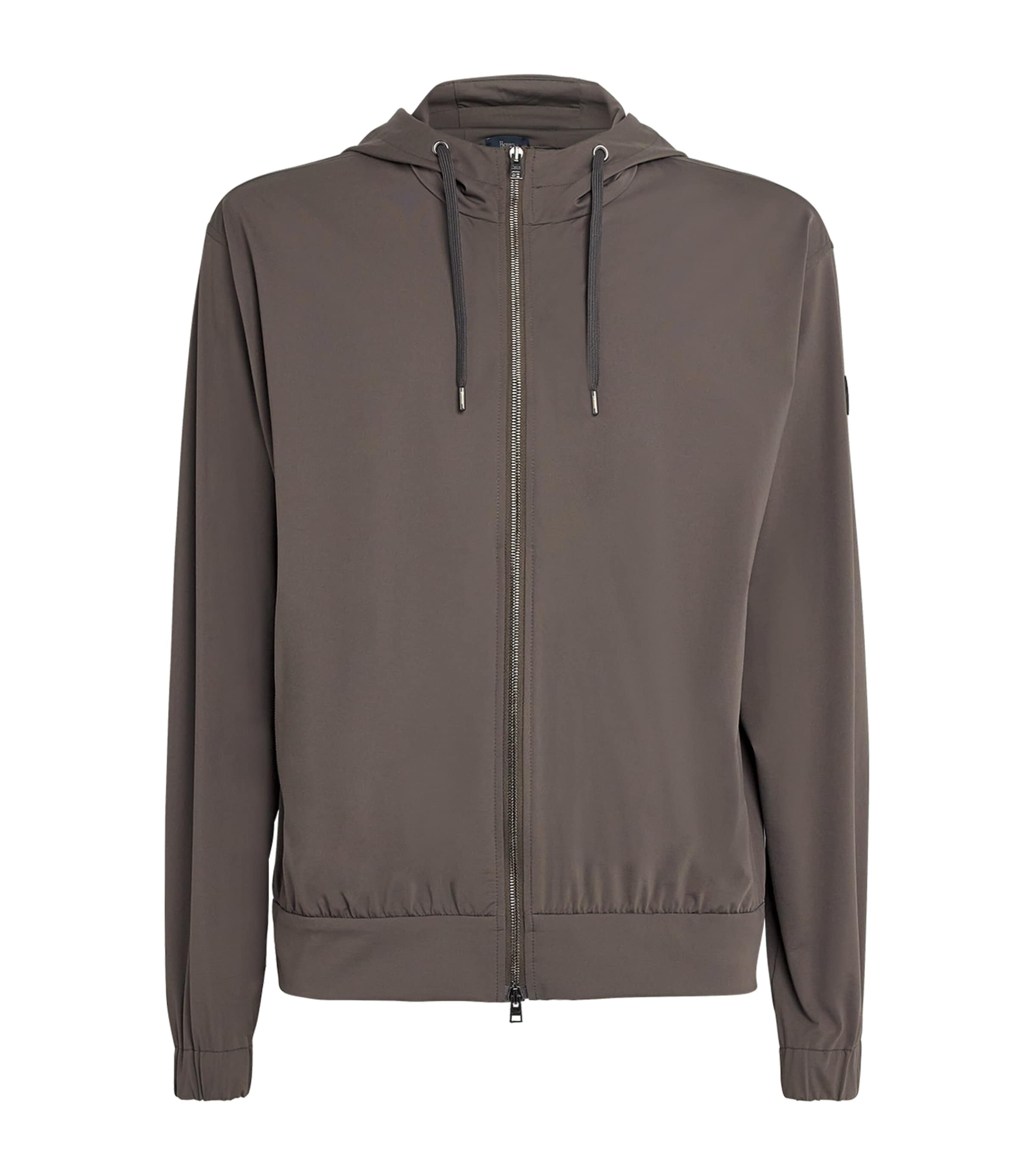 Lightweight Zip-Up Hoodie 2600TORTORA Image 1