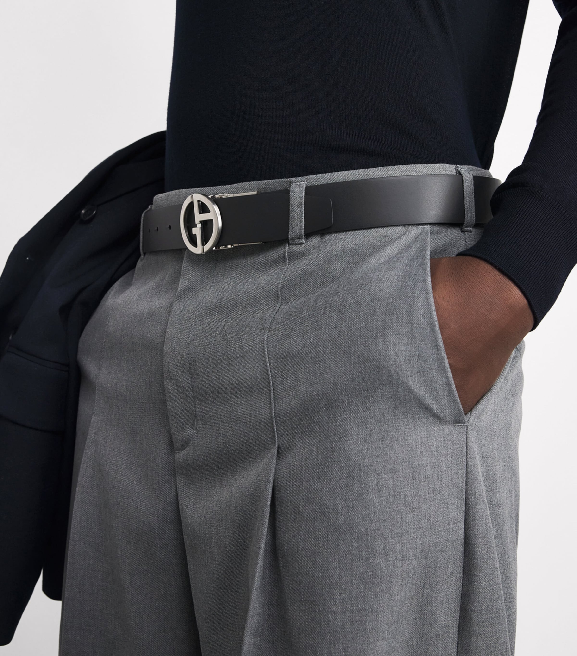 Suede Reversible Belt Strap 80132 Image 3