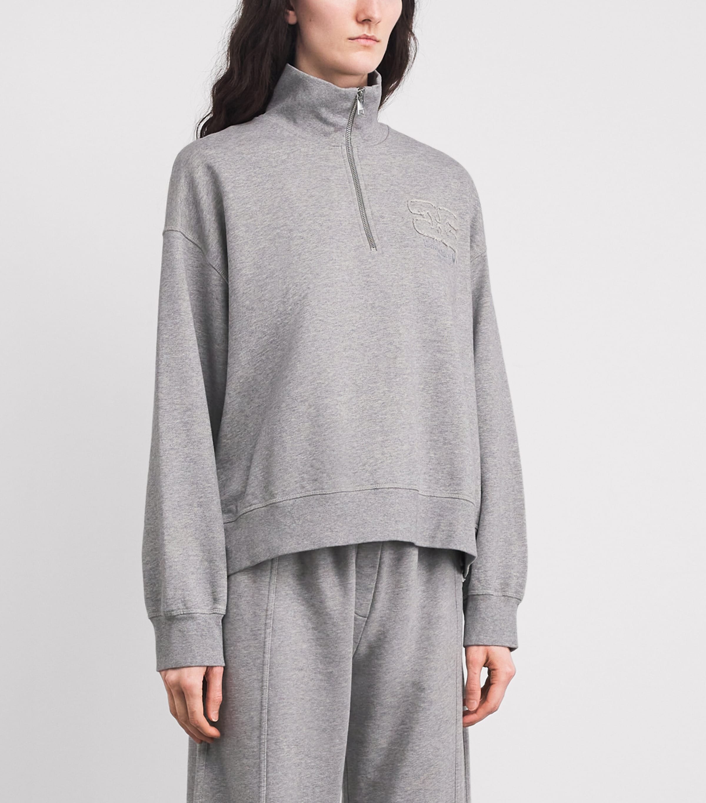 Organic Cotton Half-Zip Sweatshirt 920 PALOMA Image 3