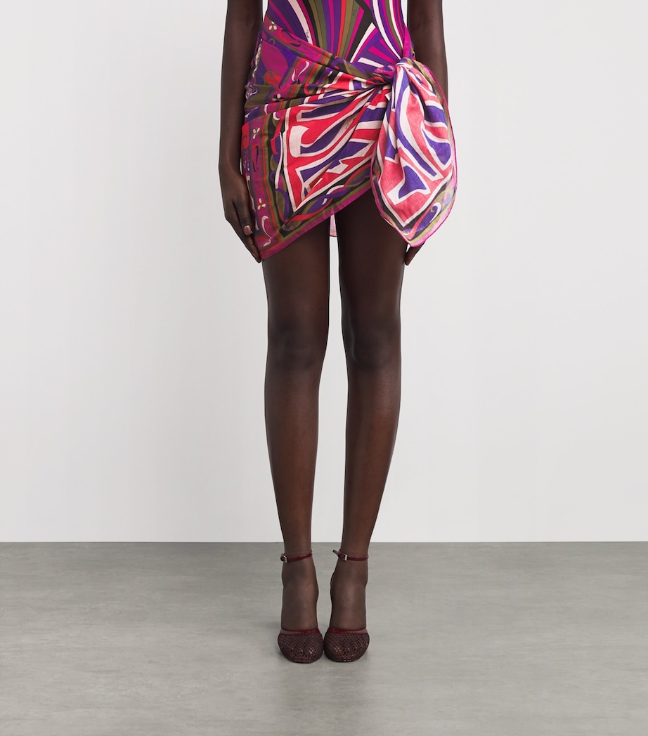 Cotton Printed Sarong 034/MULTICOLOR Image 3