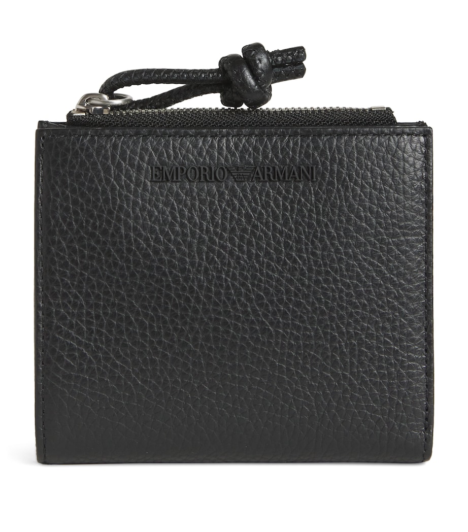 Leather Logo Bifold Wallet 80001 Image 1