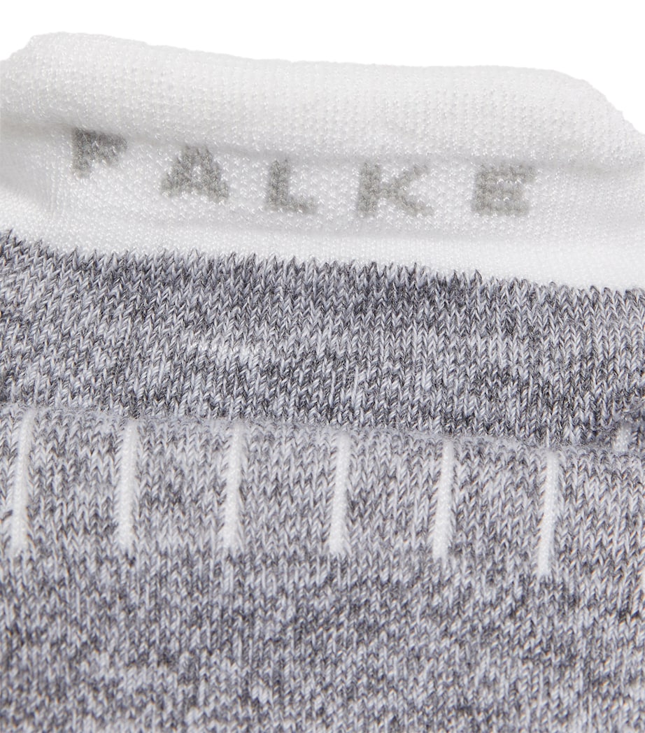 RU3 Running Socks WHITE-2020 Image 3