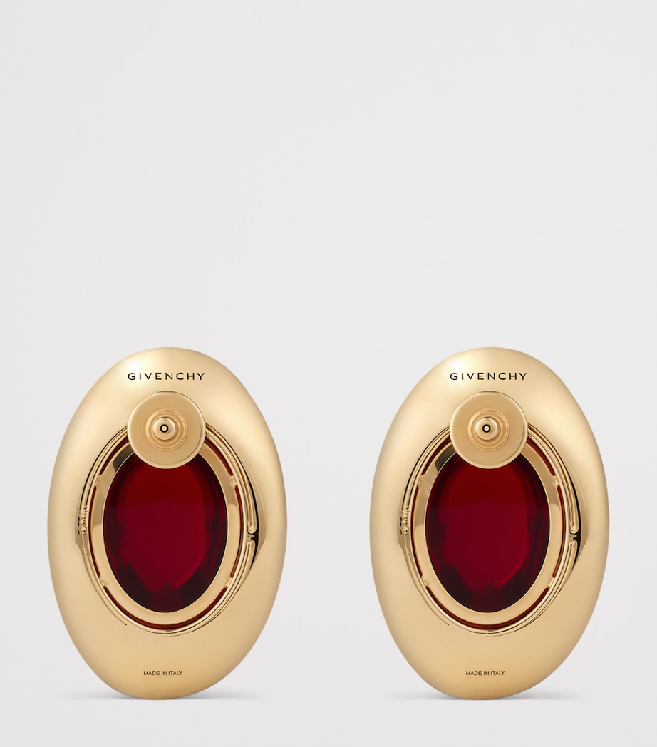 Givenchy Sculpted Gem Earrings Image 4