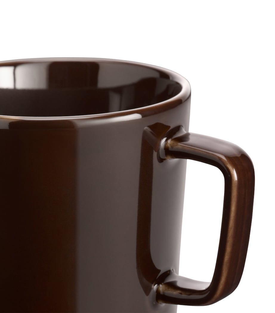 Set of 2 Porcelain  Collective Mugs (370ml) MOCHA Image 4