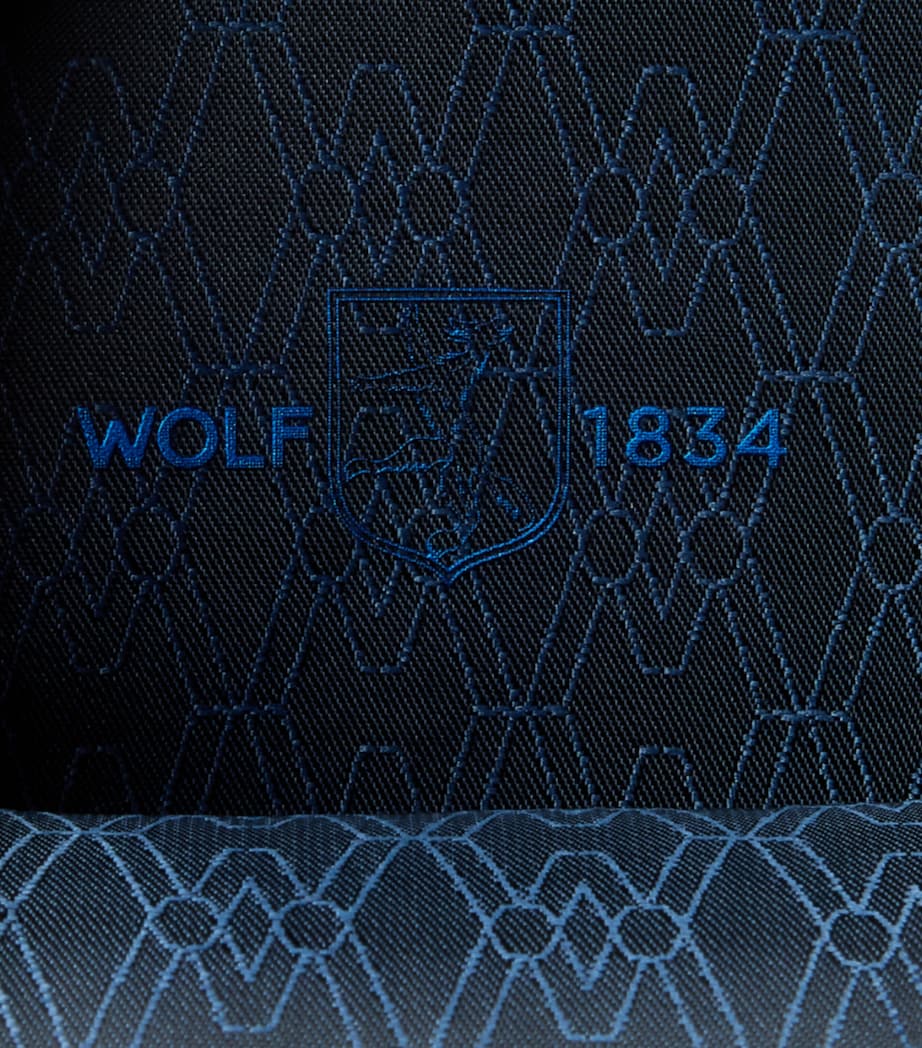 WOLF Vegan Earth Triple Watch Roll Midnight Blue Image 6