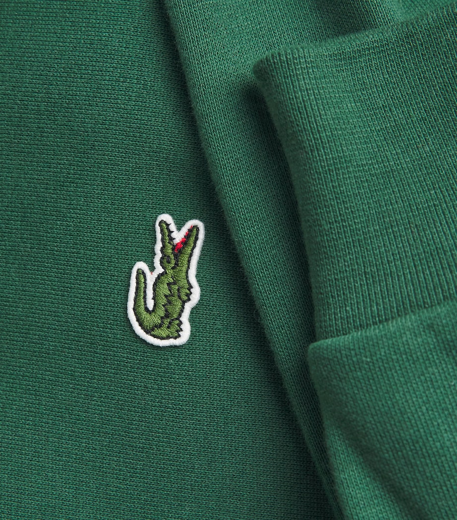 Cotton Logo Sweatshirt GREEN Image 5