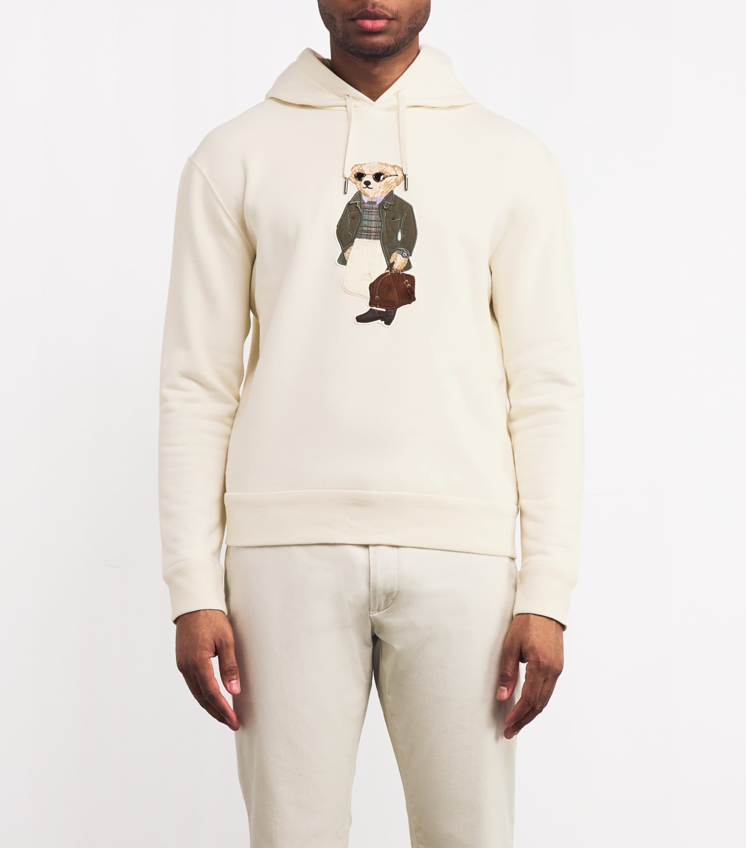 Ralph Lauren Purple Label Polo Bear Hoodie | Harrods US