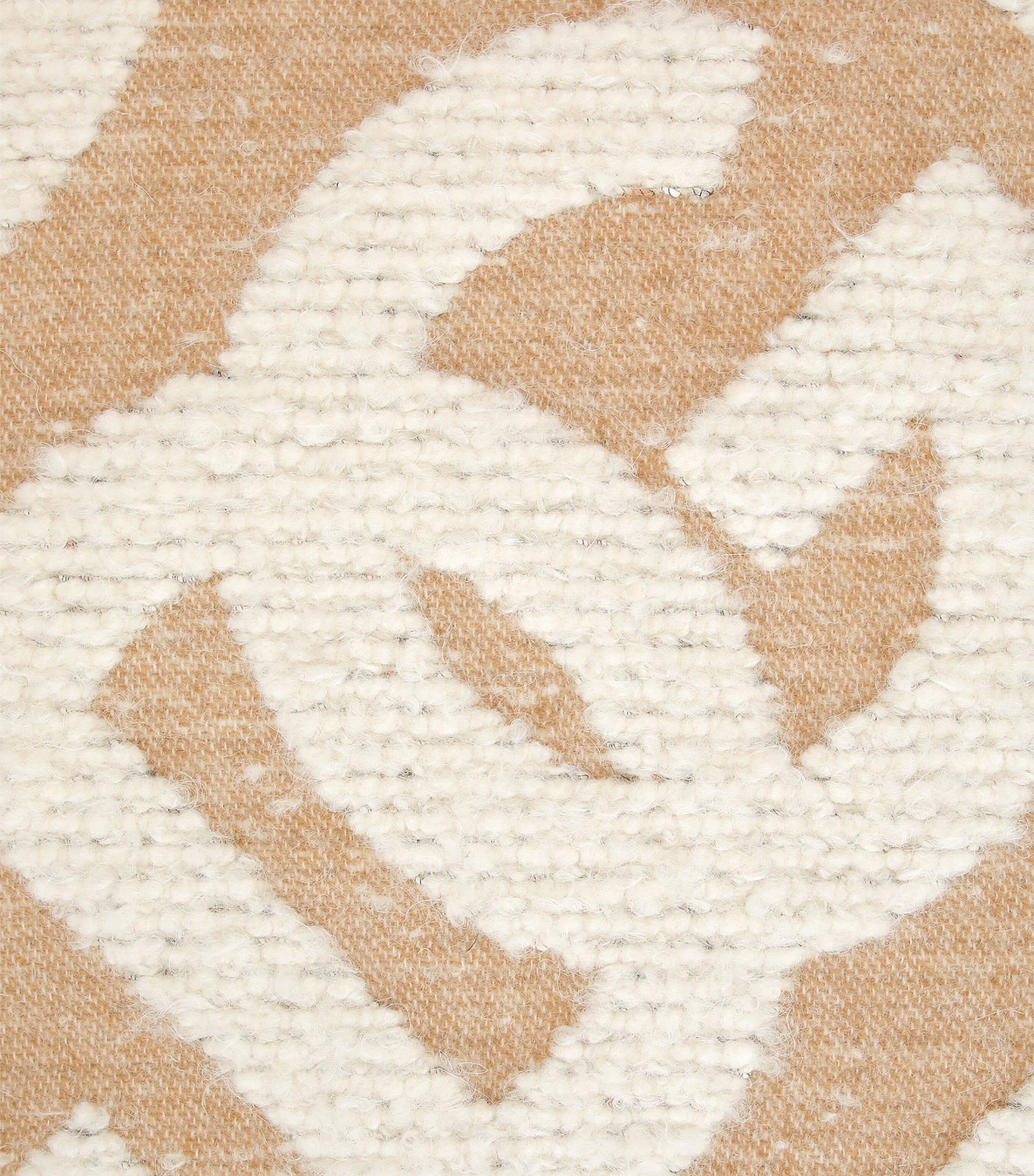 Bouclé DG Logo Cushion (50cm x 50cm) U0054-BEIGE Image 4