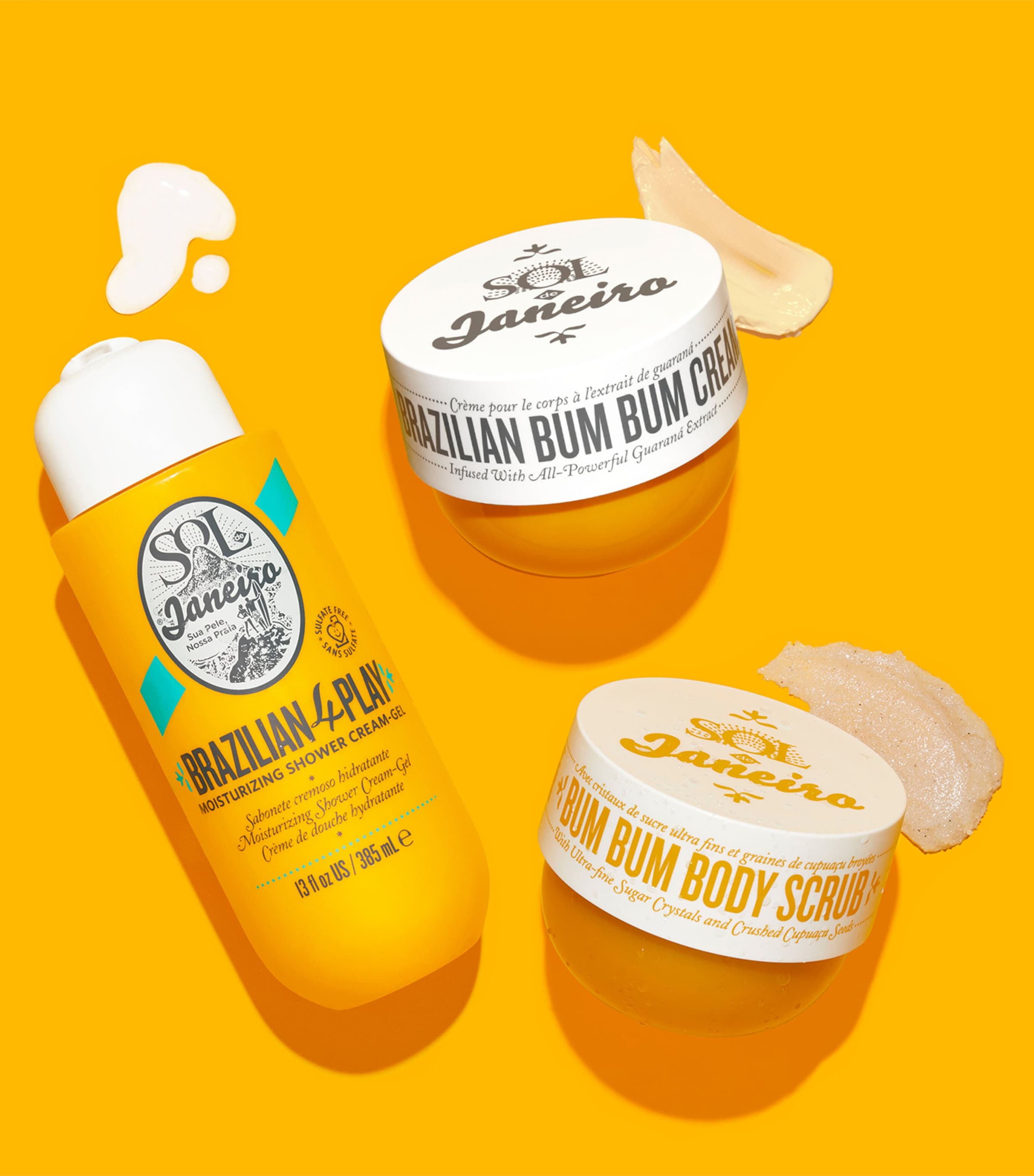 Brazilian 4 Play Moisturizing Shower Cream-Gel (385ml) NO COLOUR Image 8