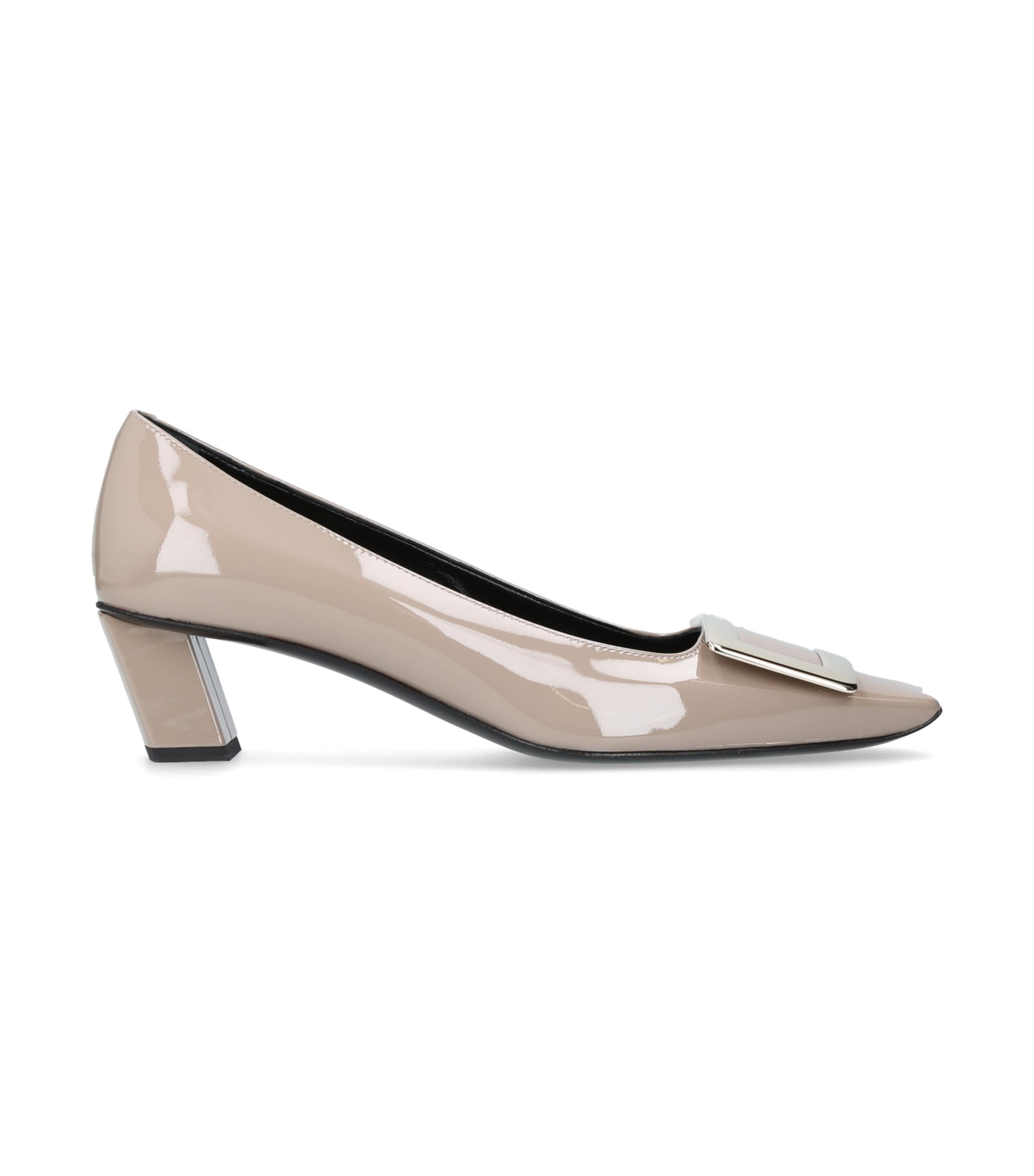 Decolleté Belle Vivier Pumps 45 TAUPE Image 3