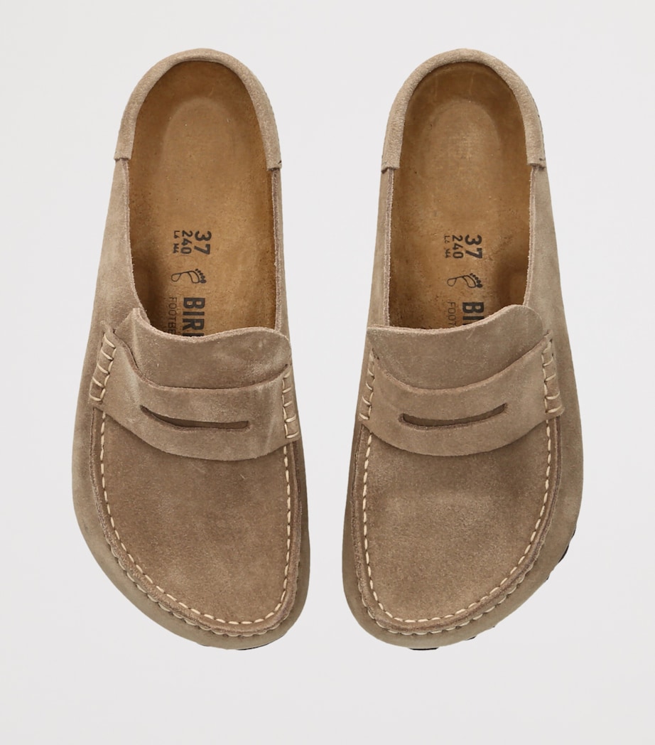 Suede Naples Wrapped Clogs TAUPE Image 4