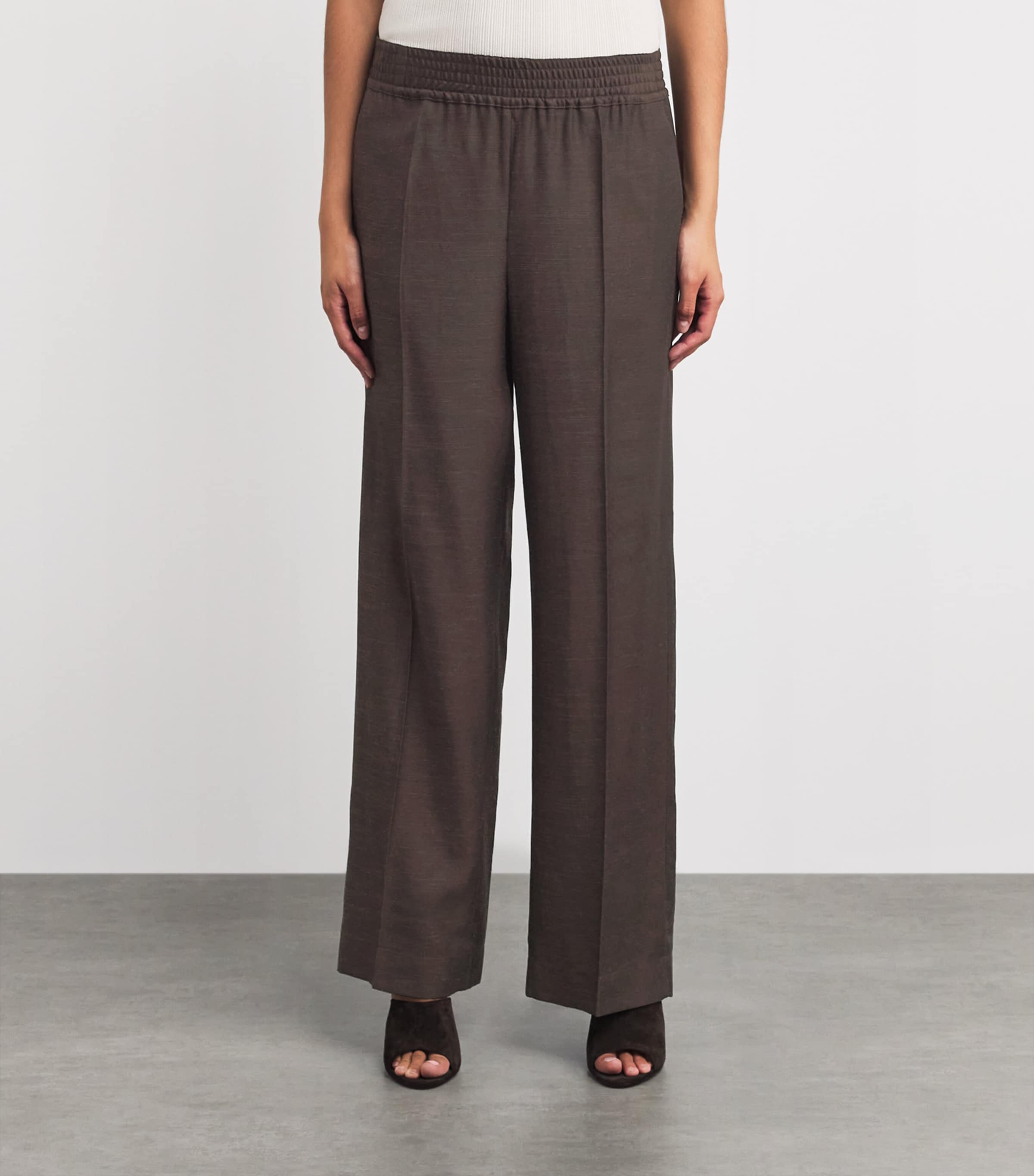 Herskind Womens Tailored Pinky Trousers Java Brown Image 4