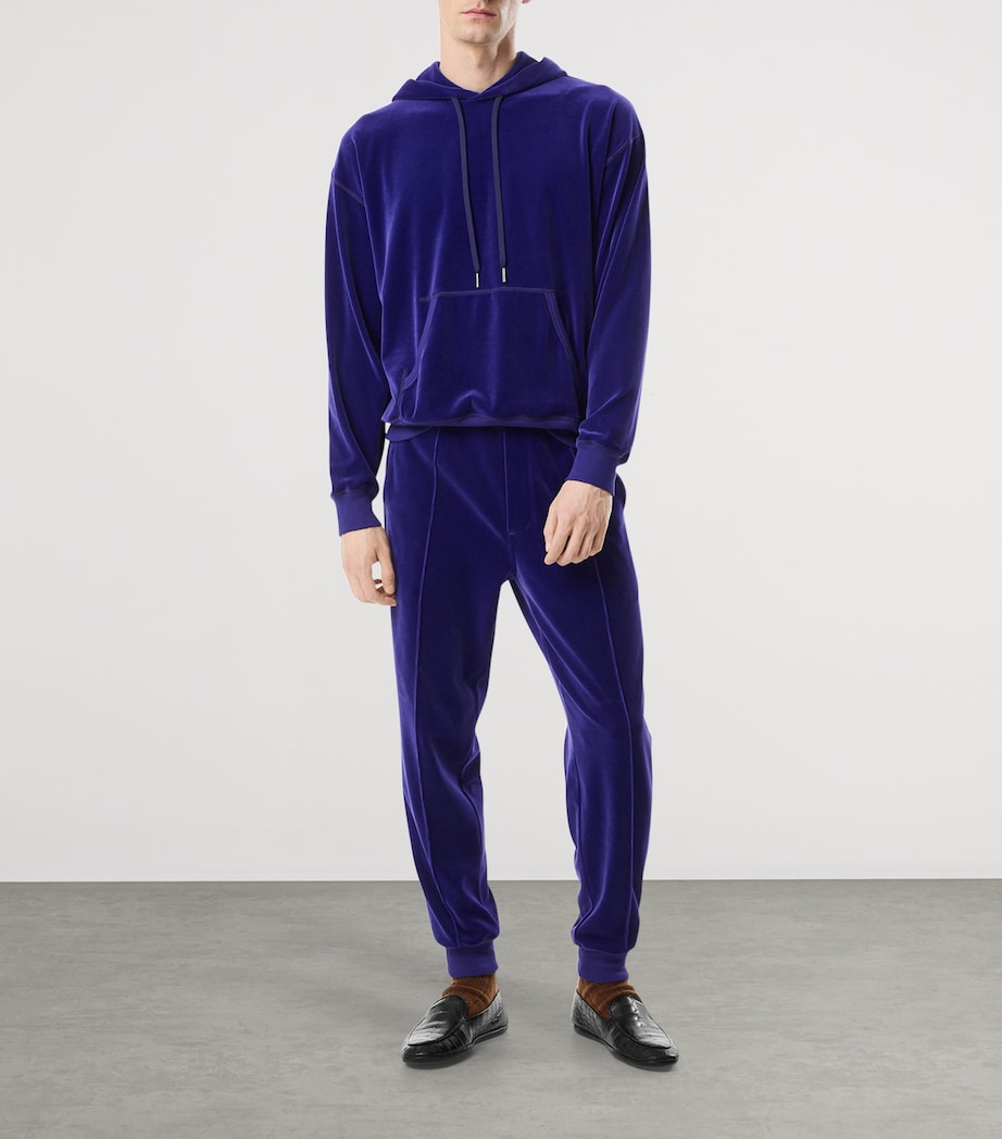 Cotton-Blend Velour Sweatpants GV570 Image 2