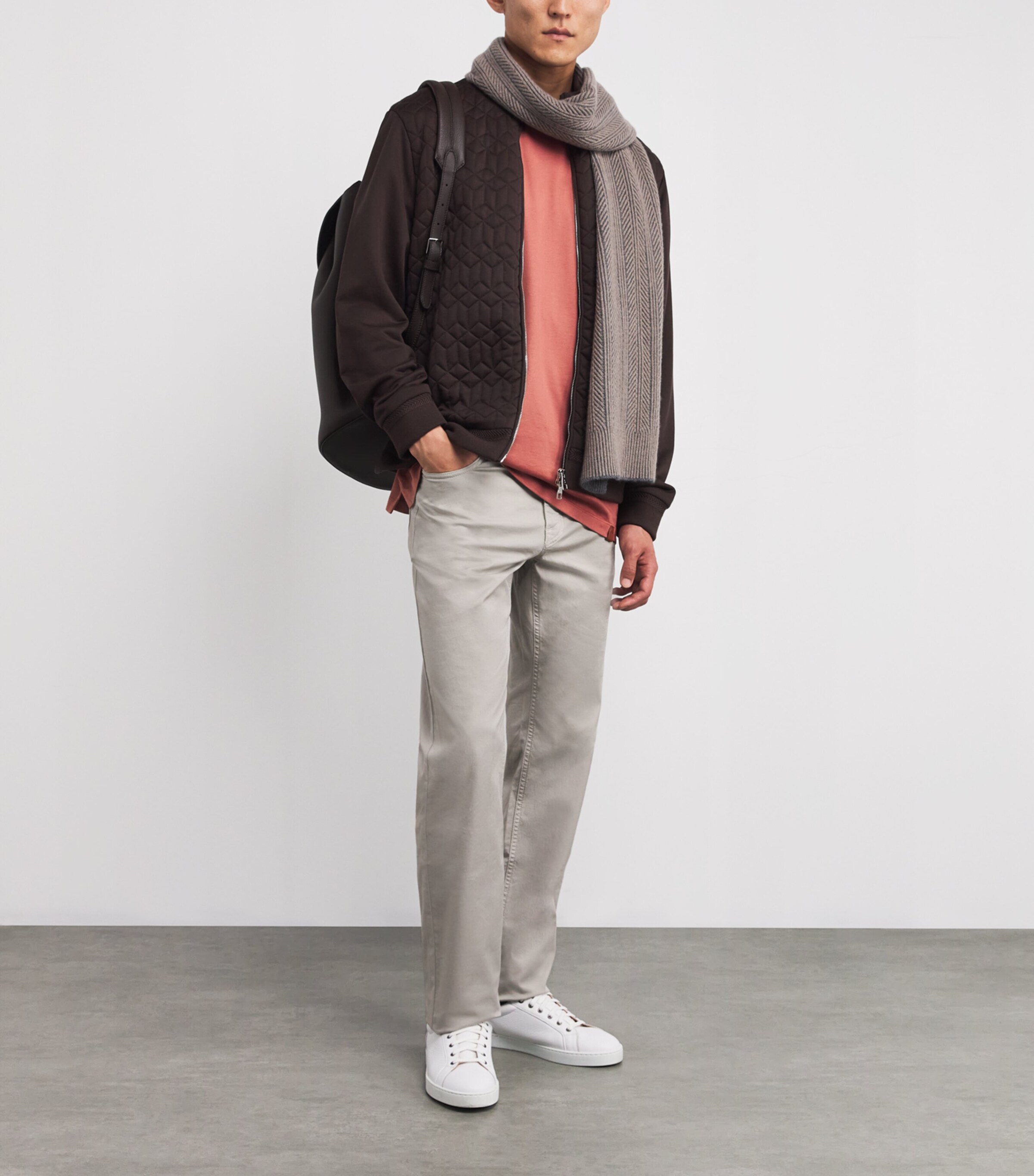 Brioni Mens Cotton T-Shirt Image 2