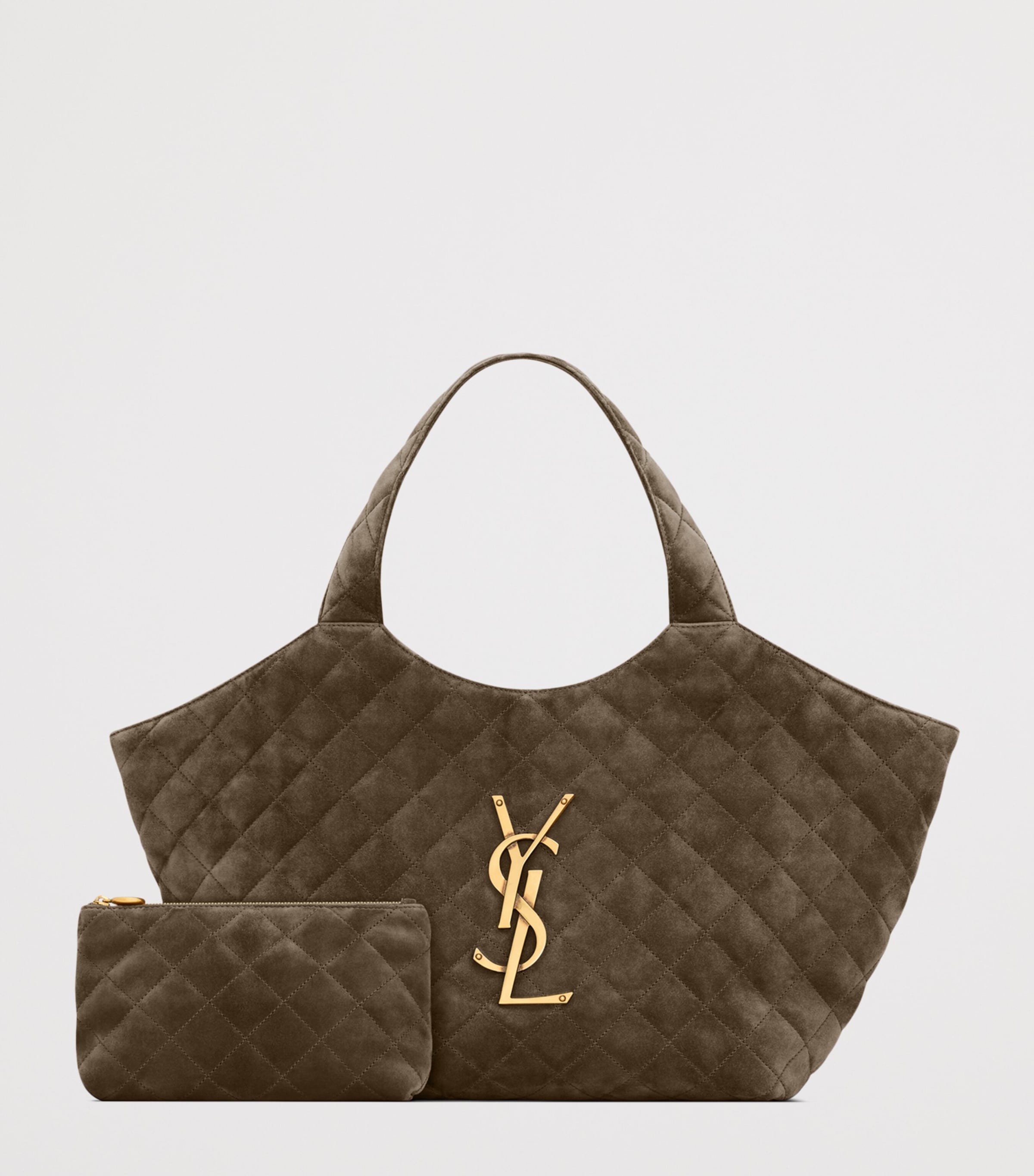 Saint Laurent Medium Suede Icare Tote Bag Image 4