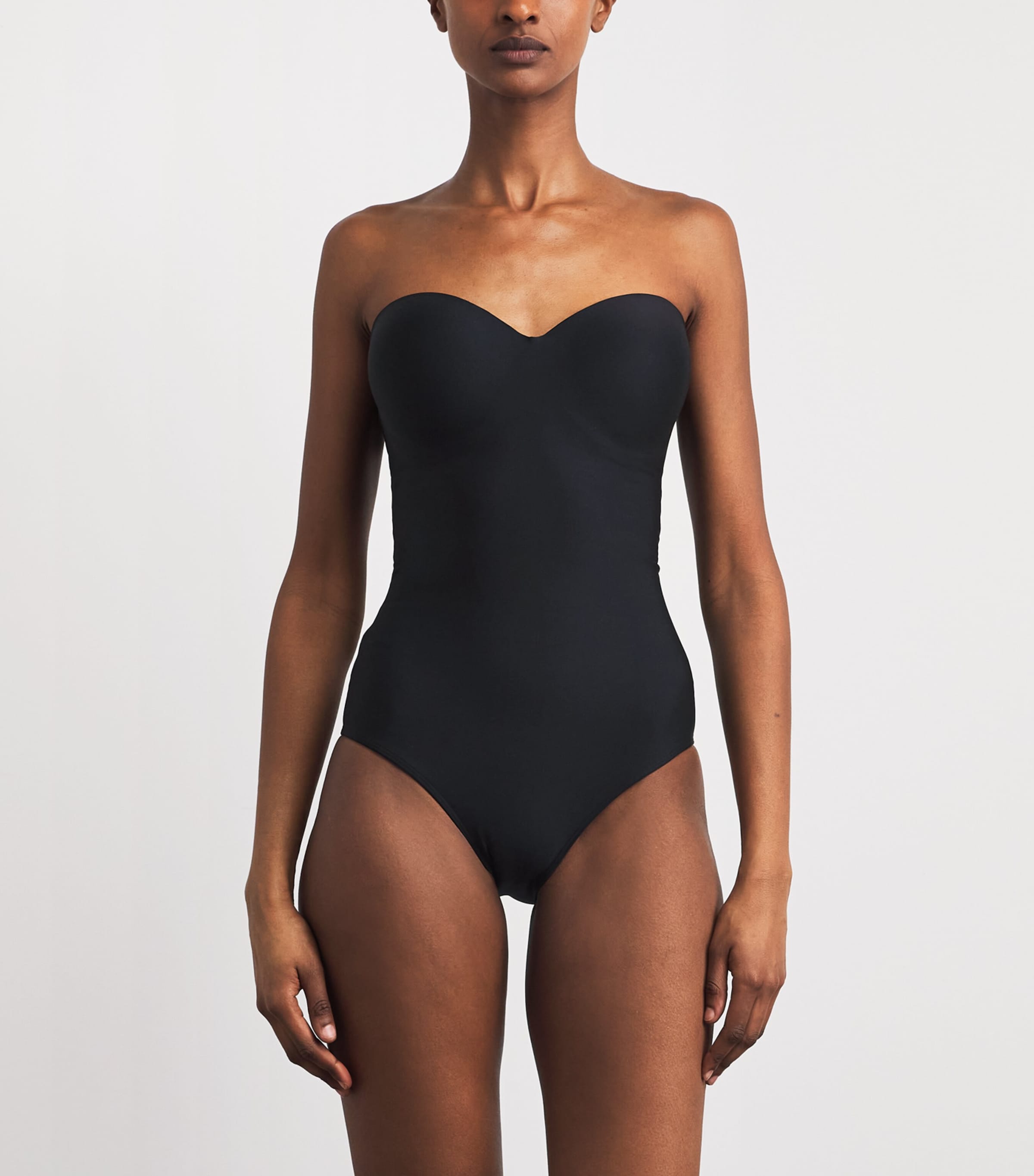 Wolford Womens Mat de Lux Form Swimsuit Black Image 4
