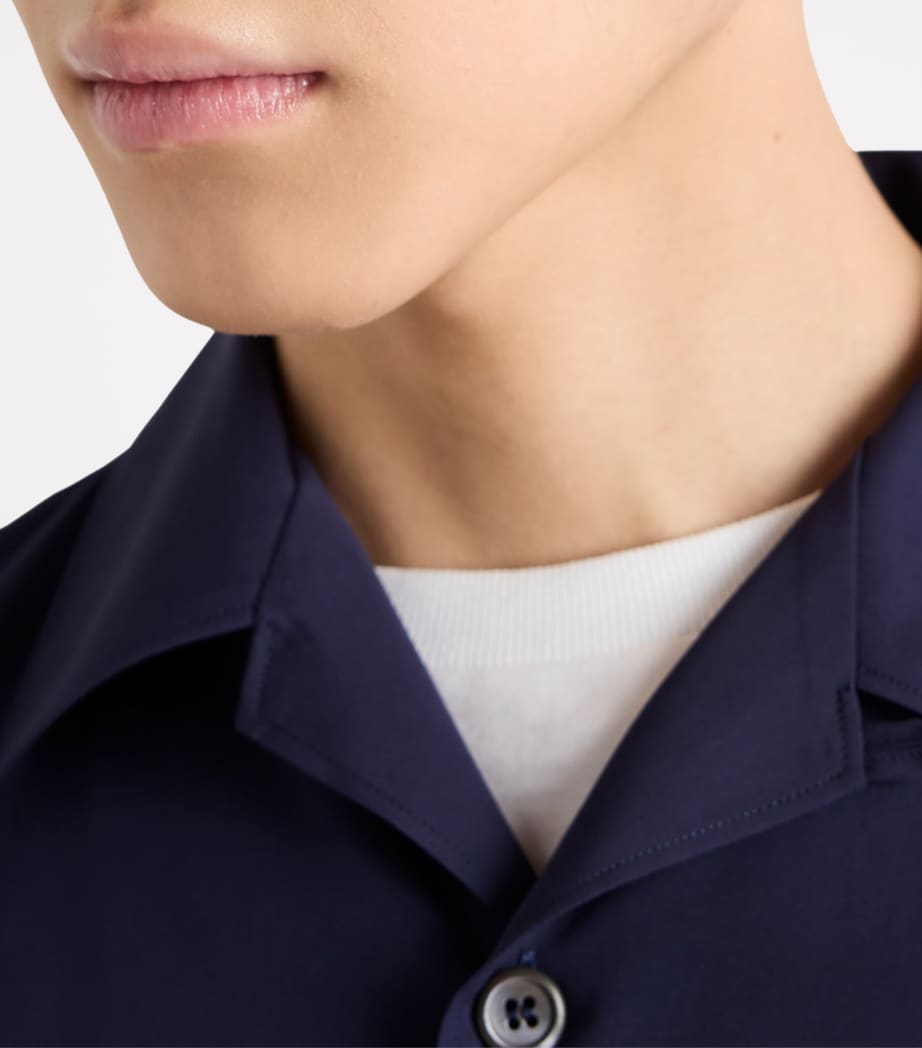 Prada Mens Cotton Bowling Shirt Image 5