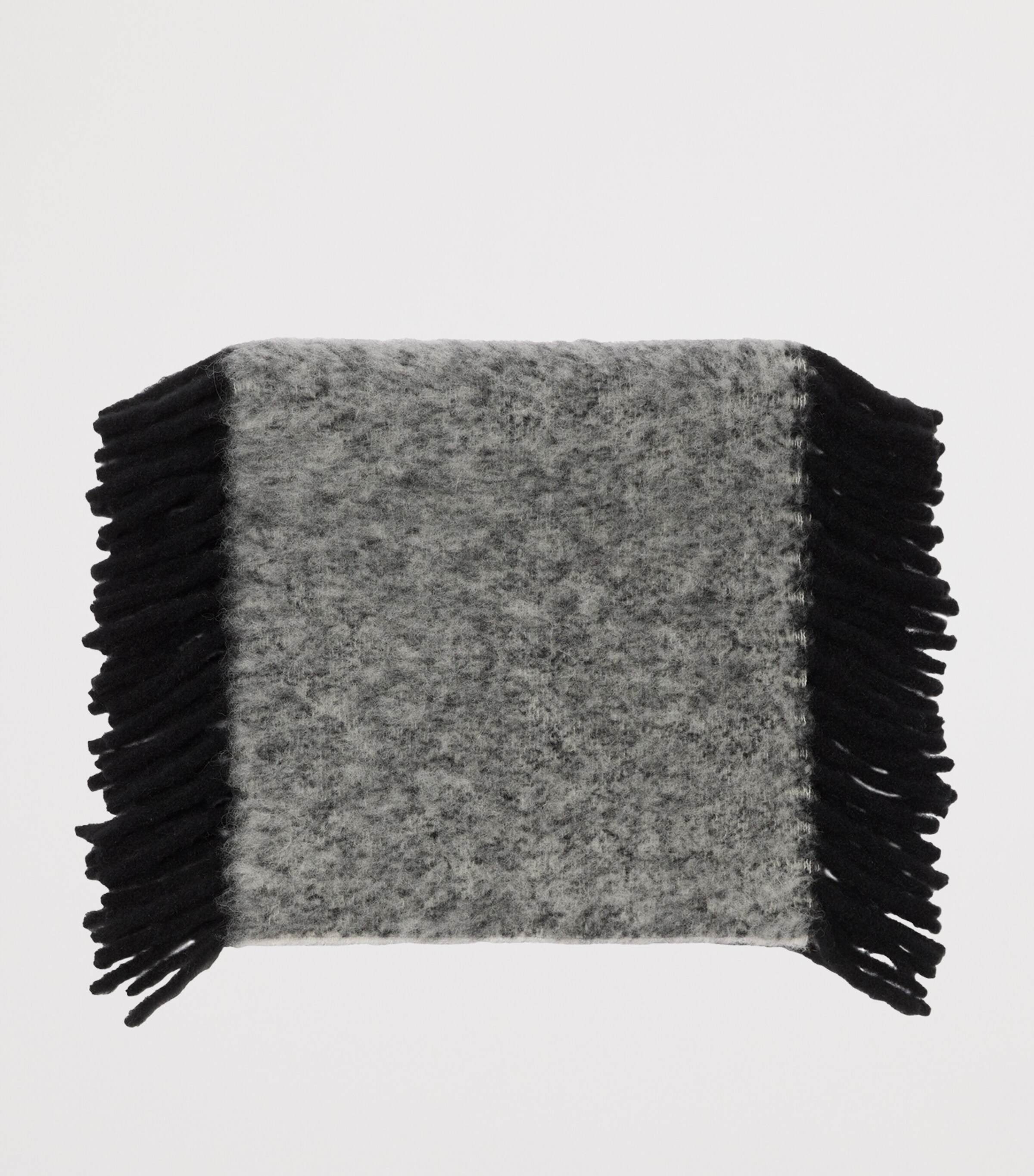 Burberry Alpaca Wool-Blend Happy Scarf Blackcalico Image 3