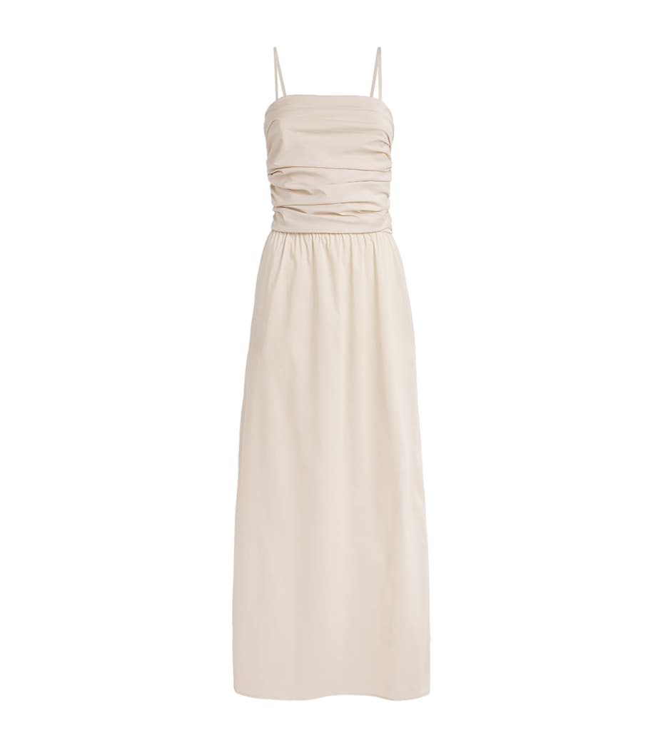 Stylein Womens Cotton-Blend Jamila Maxi Dress Oyster Image 1