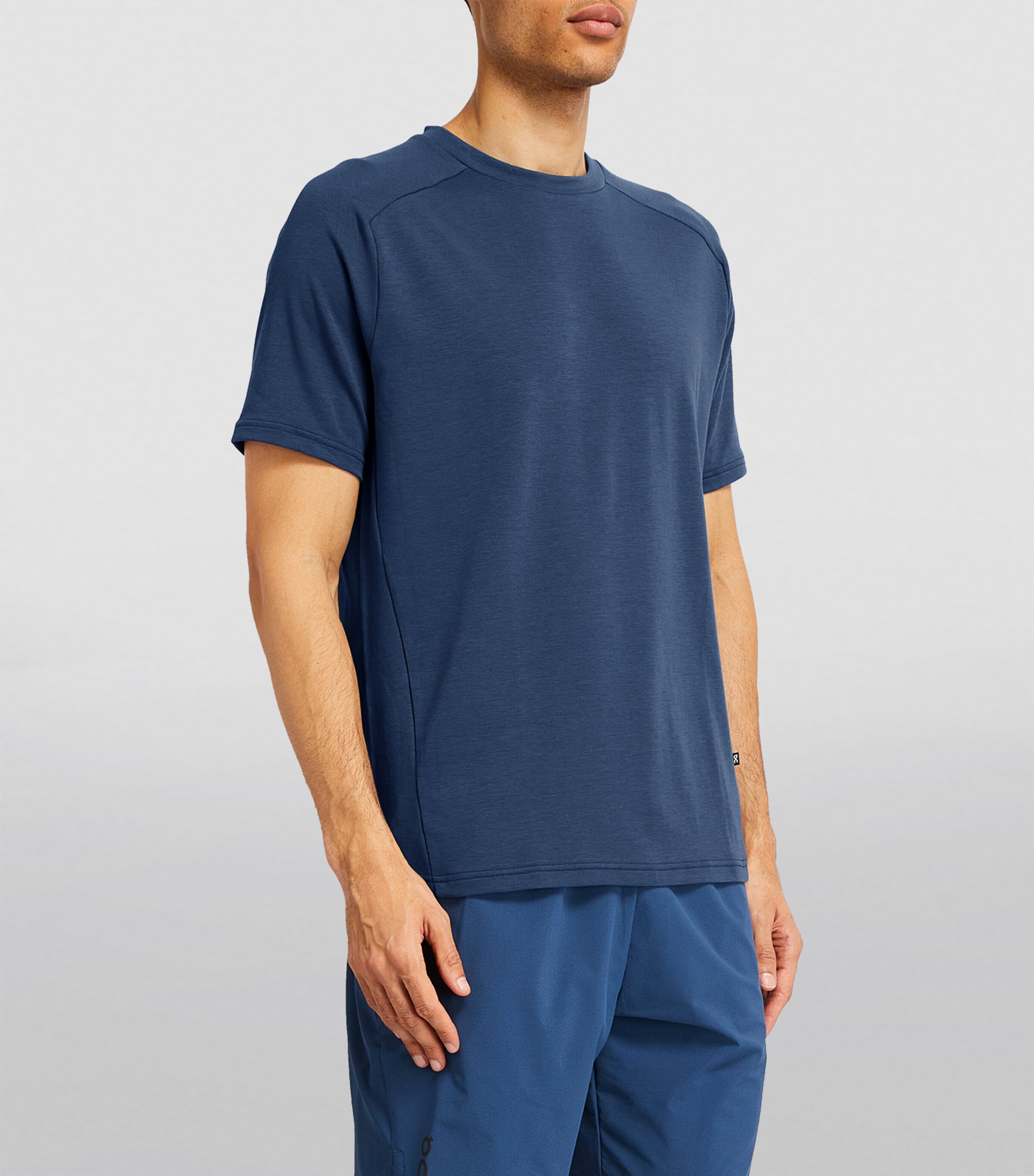 On Mens Focus T-Shirt Denim Image 3