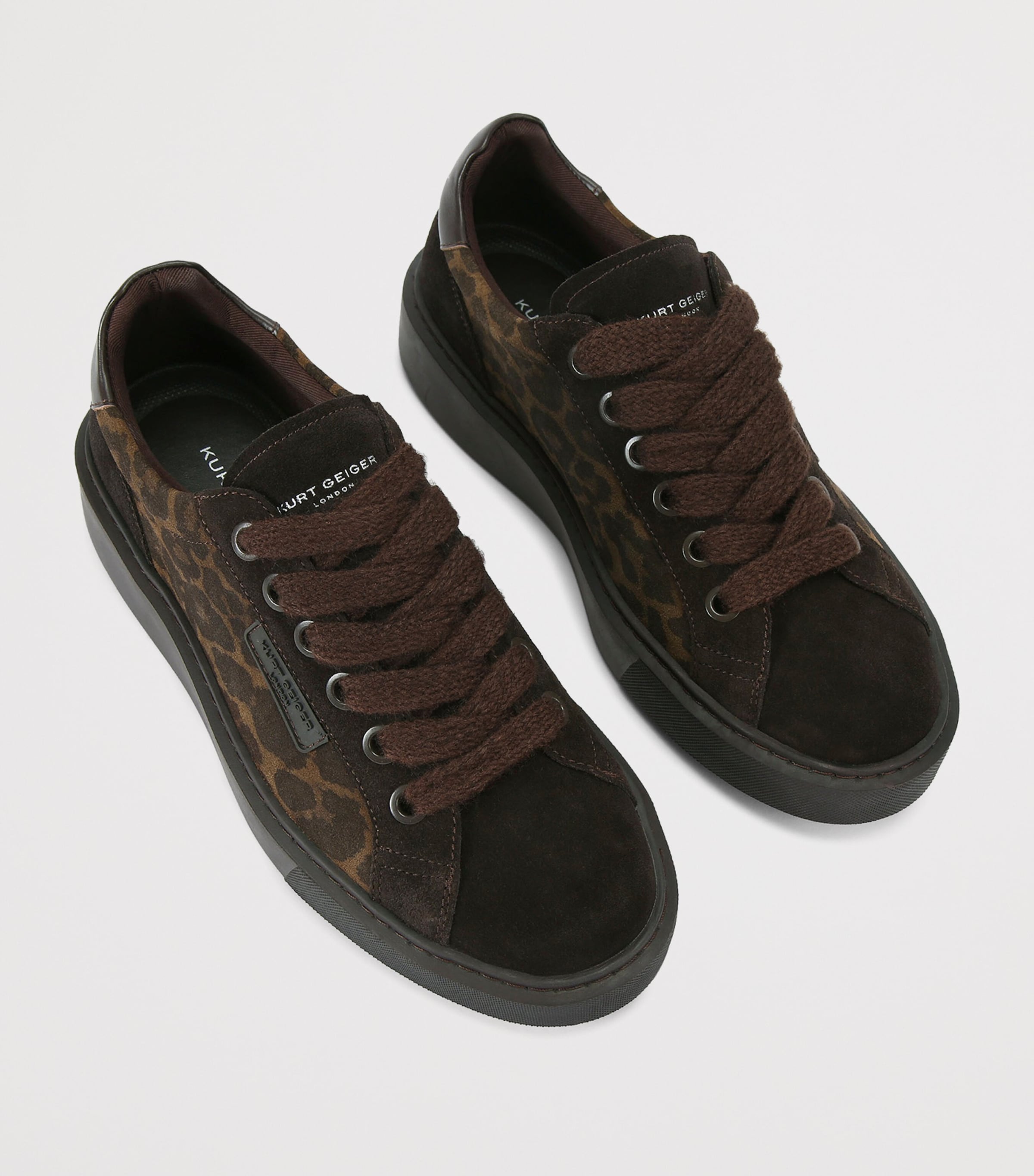 Suede Albion Sneakers DARK BROWN Image 4