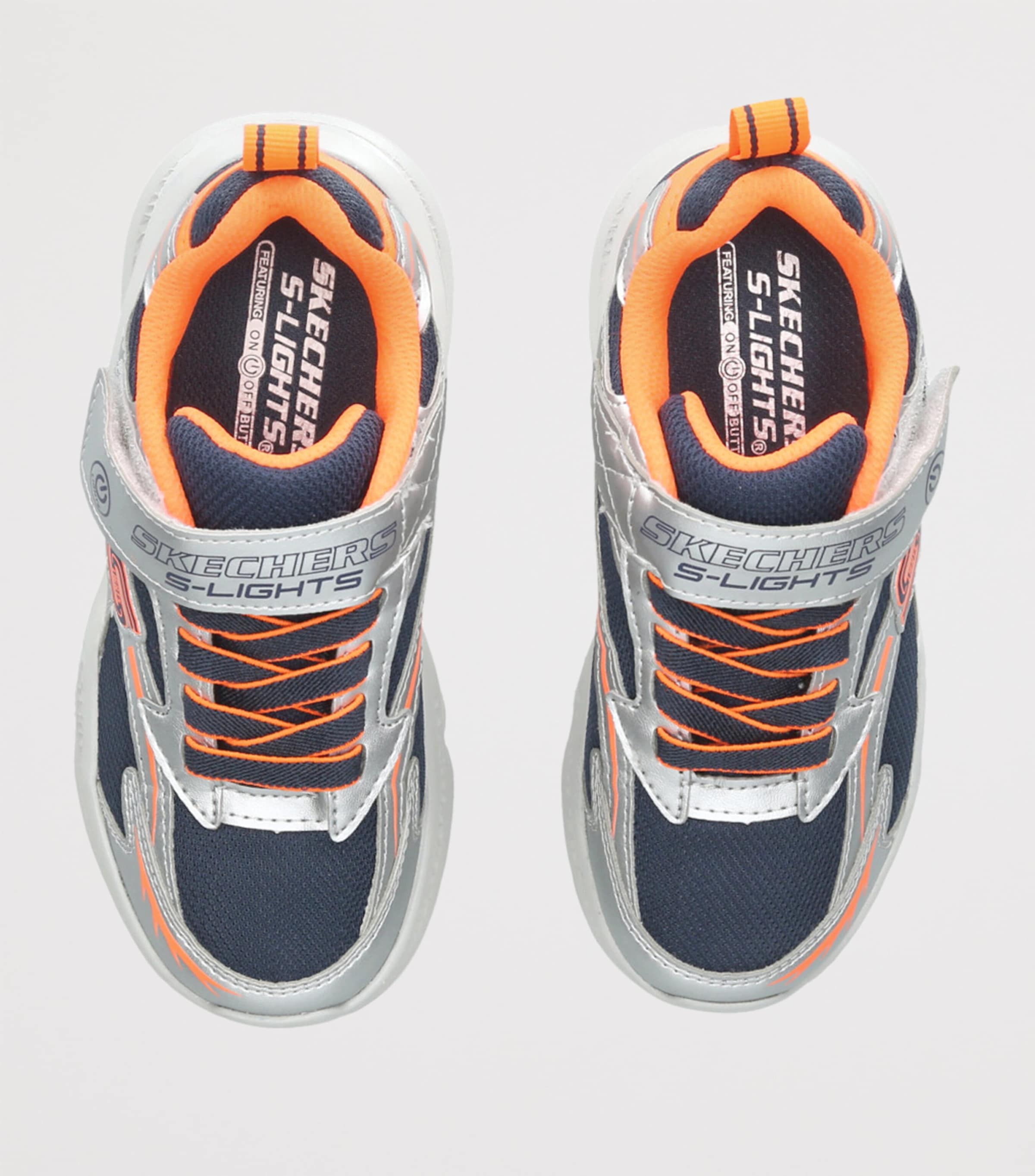 Meteor Lights Lace-Up Sneakers SILVER COM Image 4