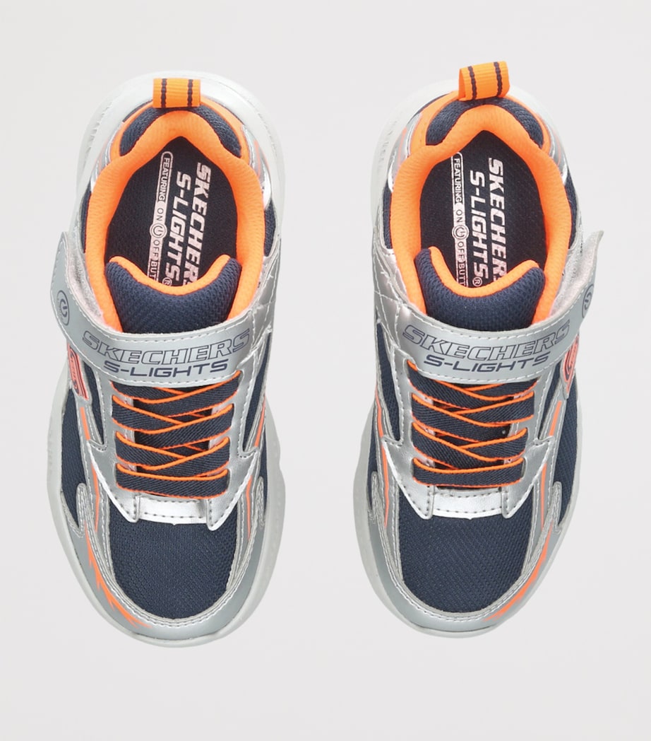 Meteor Lights Lace-Up Sneakers SILVER COM Image 4