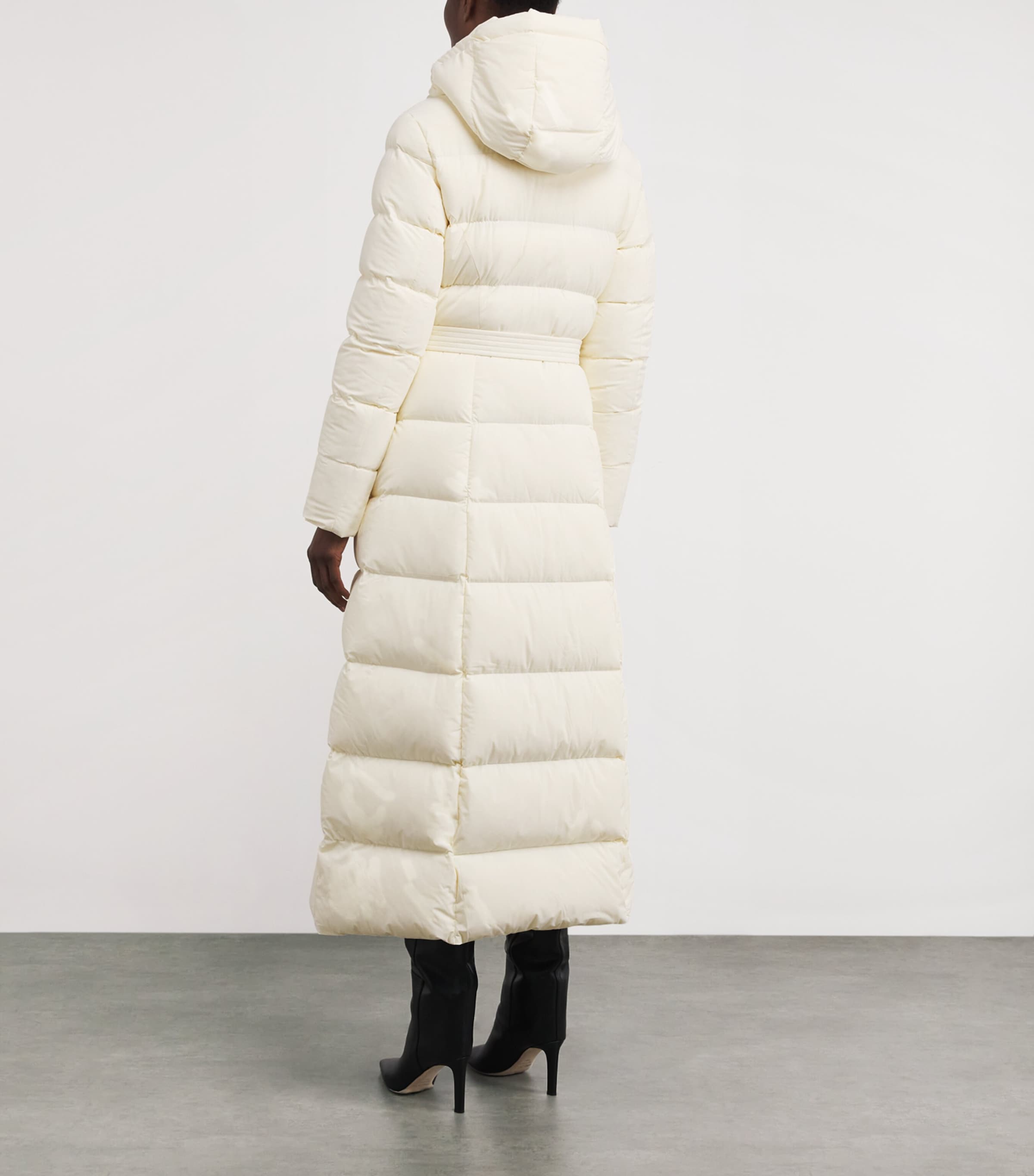 Calina-City Puffer Coat C0253 CREAM Image 4