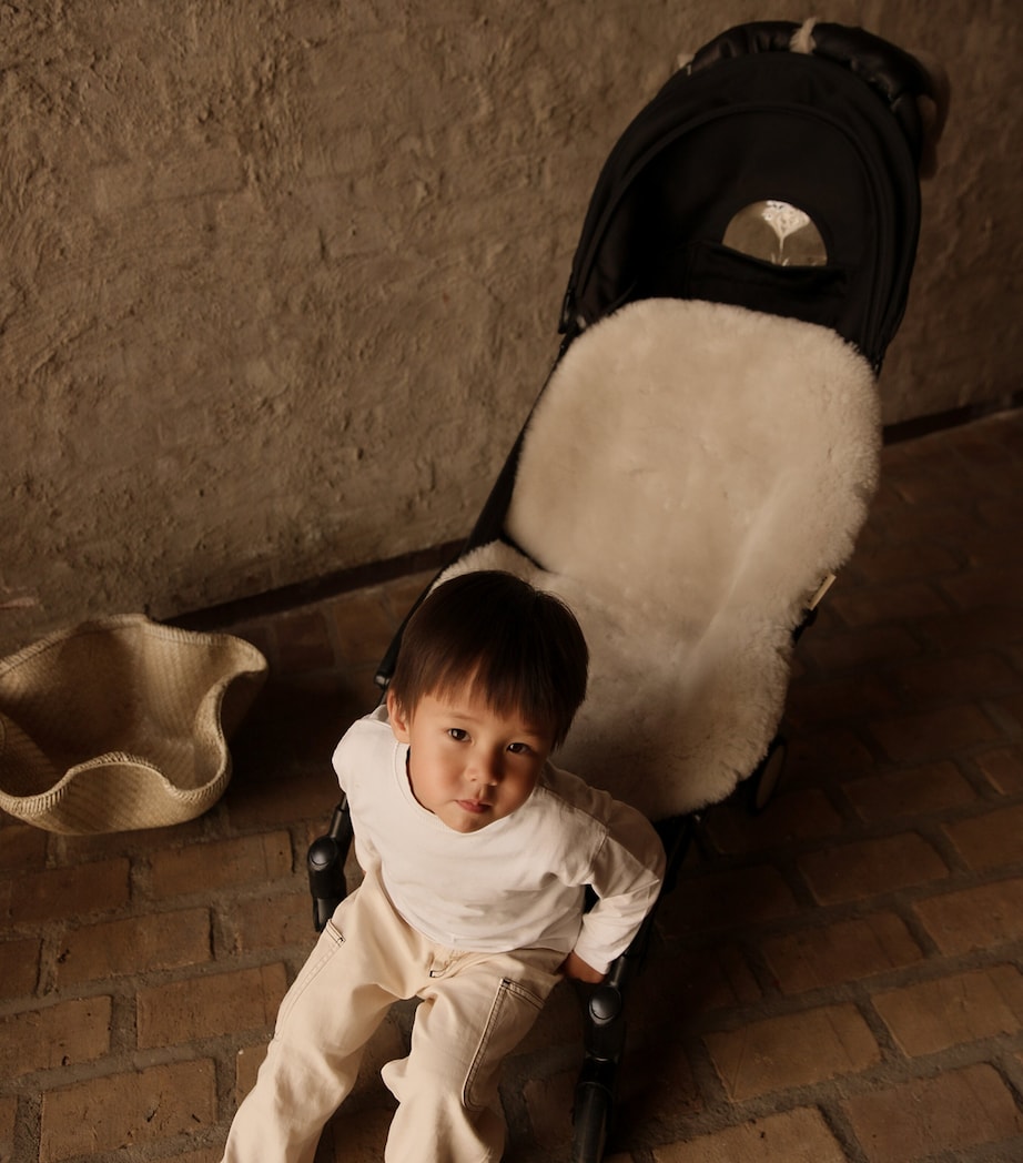 Binibamba Sheepskin Snuggler Moon Image 3