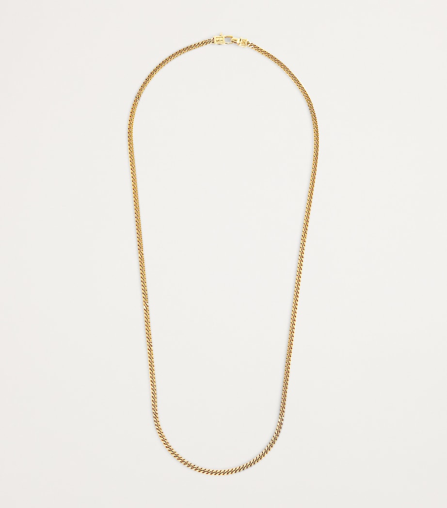 Gold-Plated Curb Chain M Necklace NA Image 3