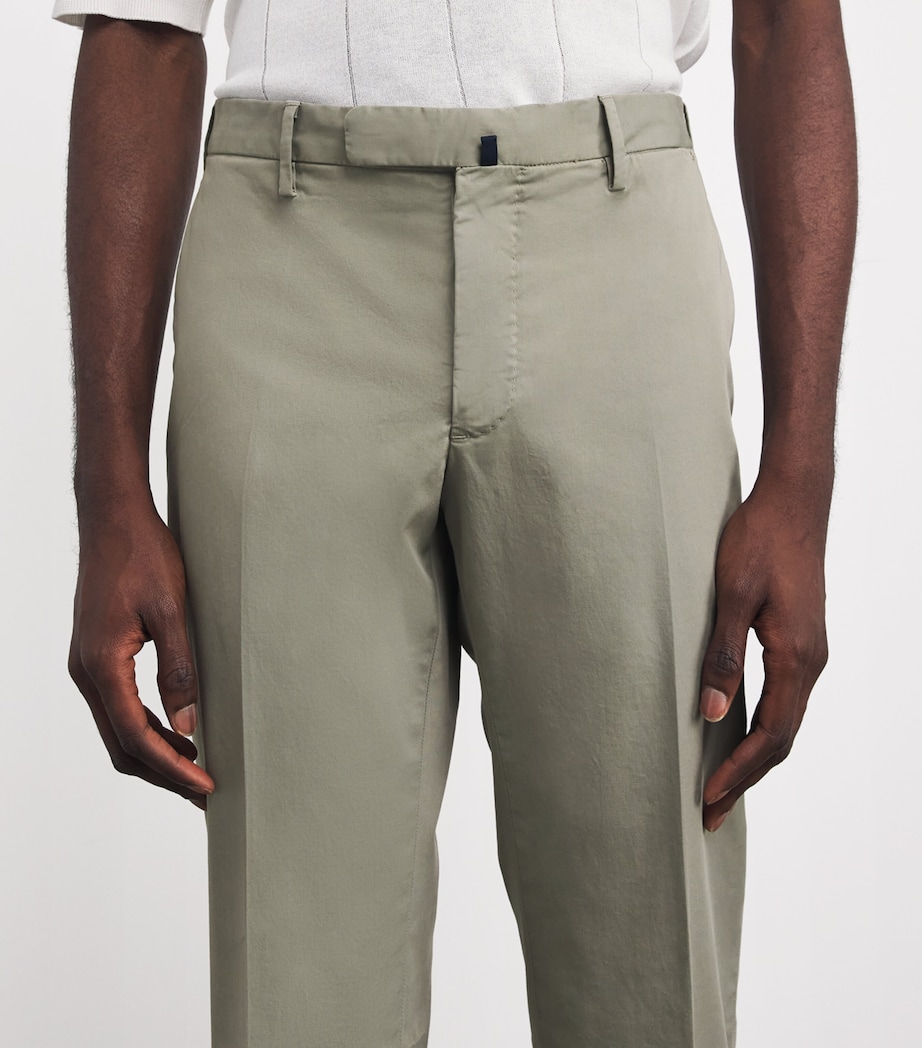 Cotton Royal Batavia Slim Chinos 903 GRIGIO CHIARO Image 6