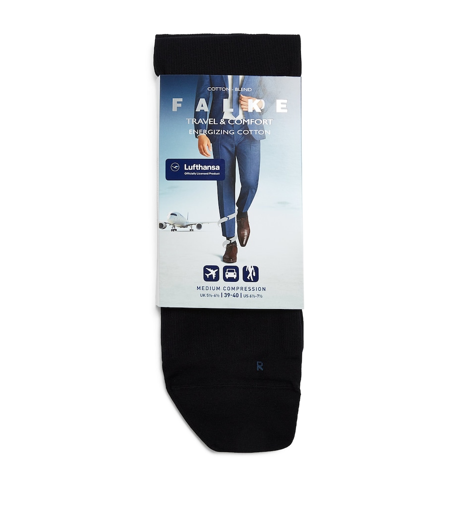 Energizing Knee-High Socks 6370 NAVY Image 1