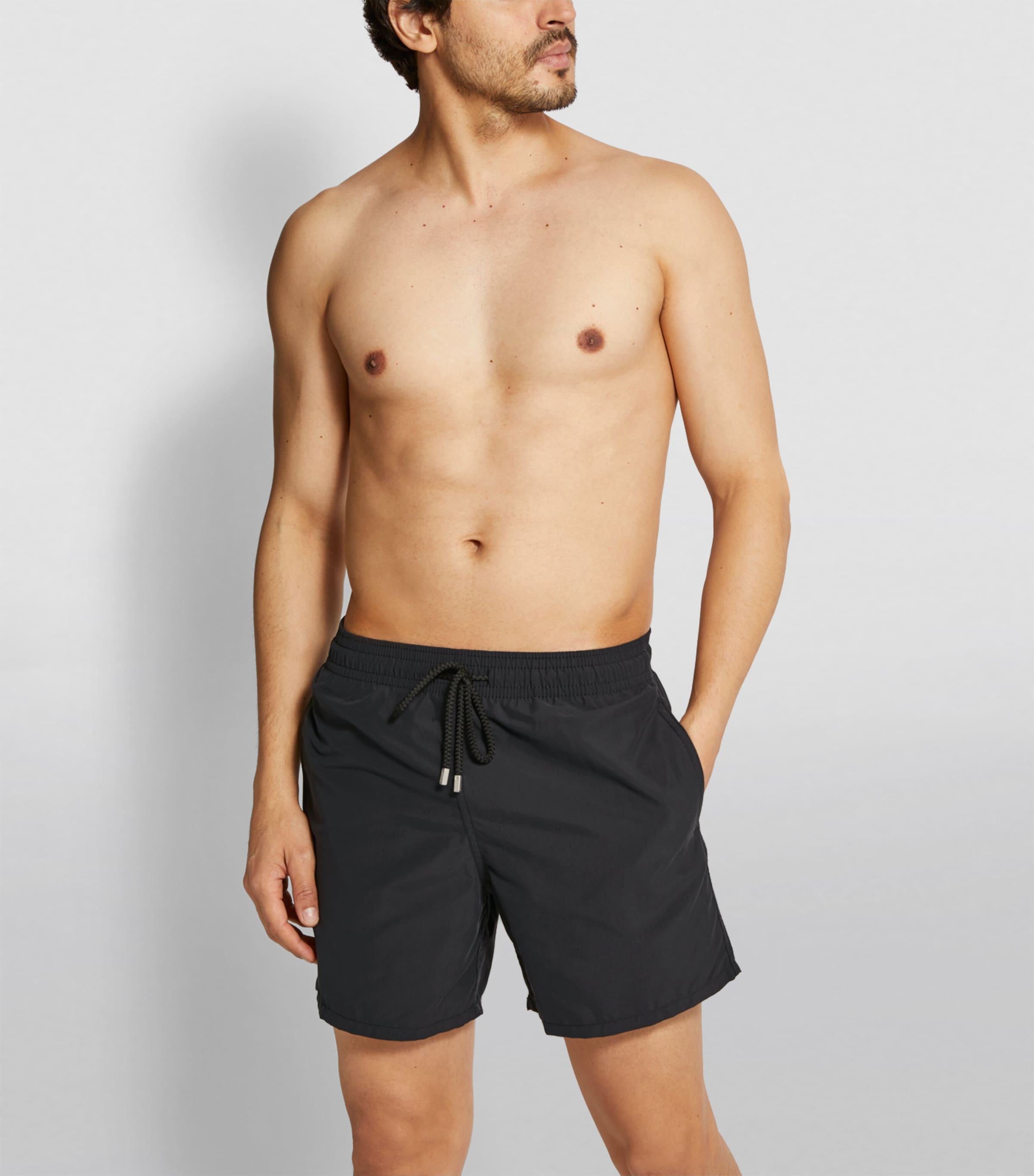 Vilebrequin Mens Moorea Swim Shorts Noir Image 6