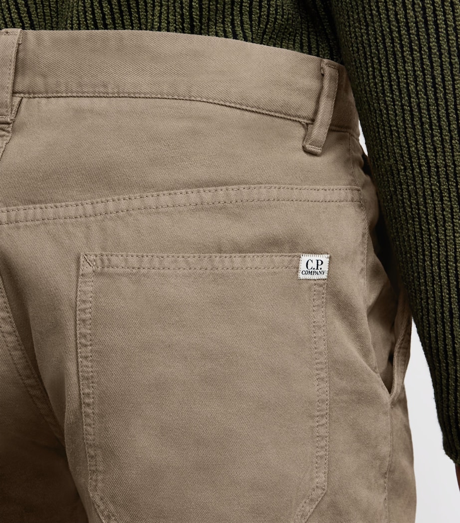 Cotton Drill Cargo Trousers 356 FALLEN ROCK Image 6
