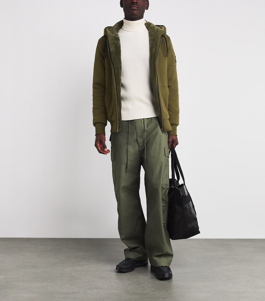 Zip-Up Bunny Hoodie MOSS W/MOSS - 1484 Image 2