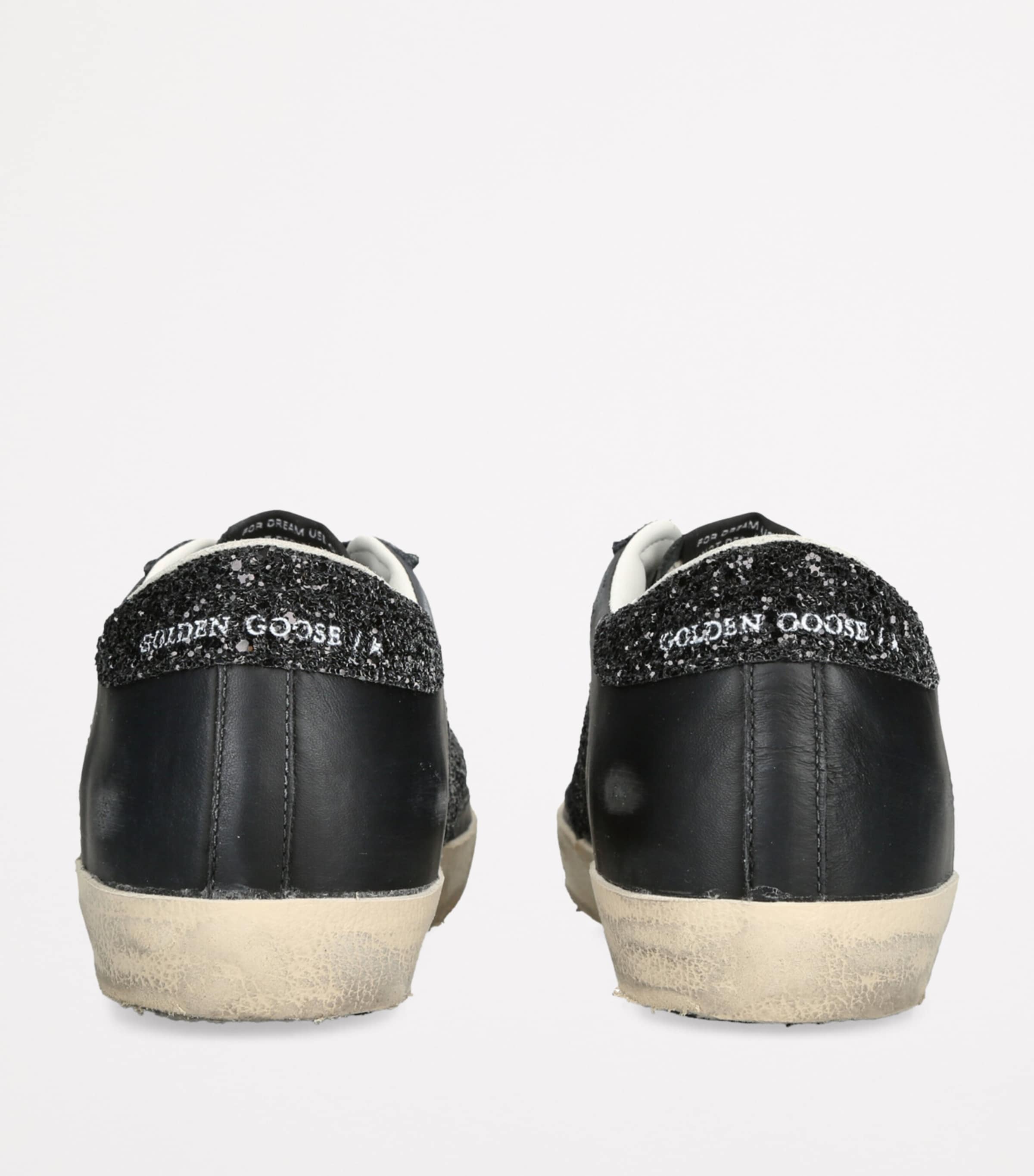 Golden Goose Multi Glitter Super Star Low-Top Sneakers Golden Goose Multi Glitter Super Star Low-Top Sneakers