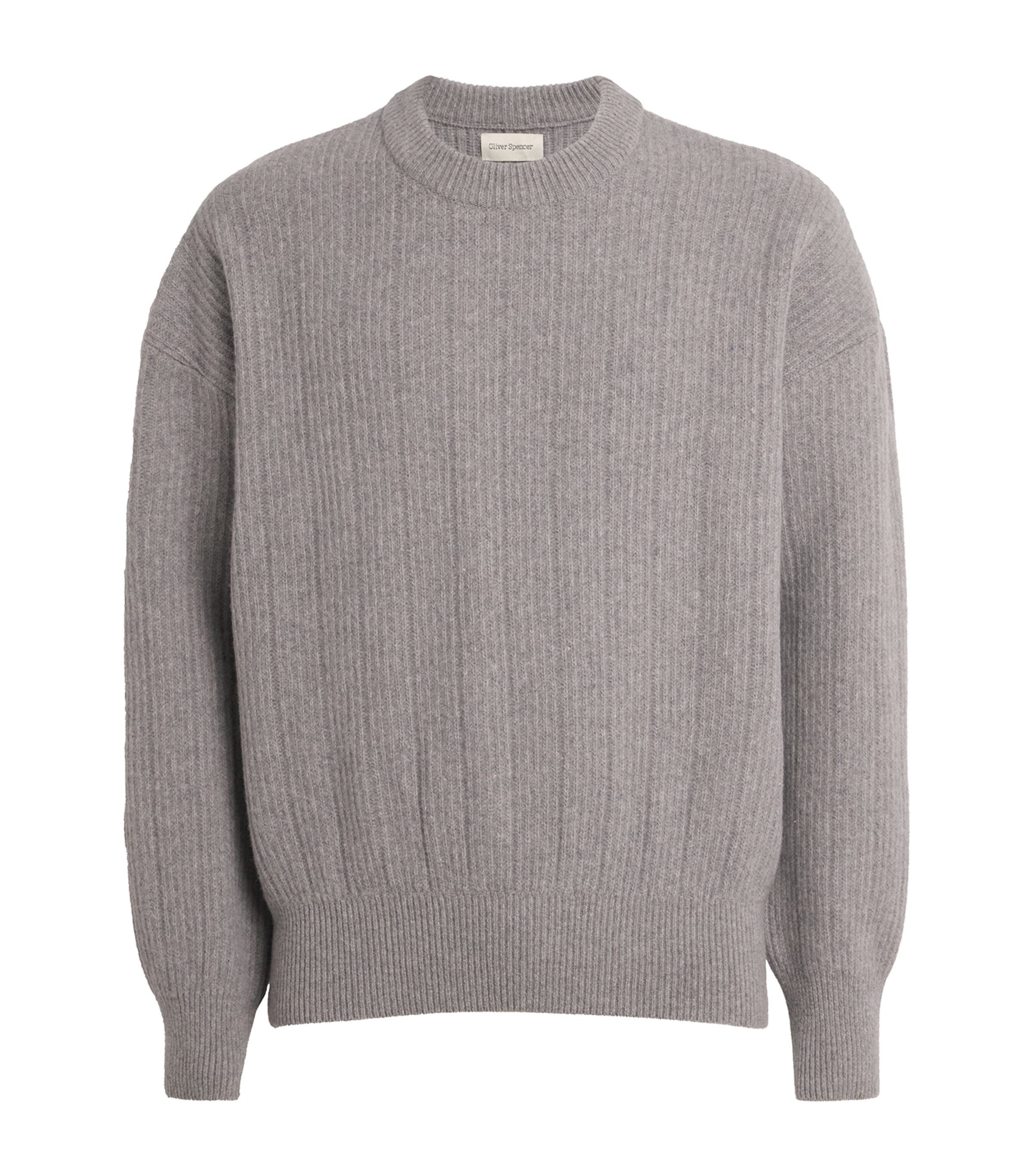 Merino Wool Burley Sweater GREY Image 1