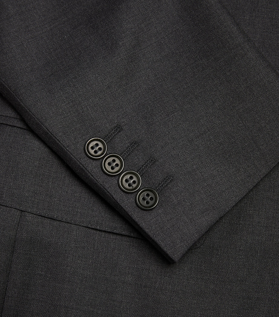 Wool 2-Piece Suit 12- DK GRY Image 10