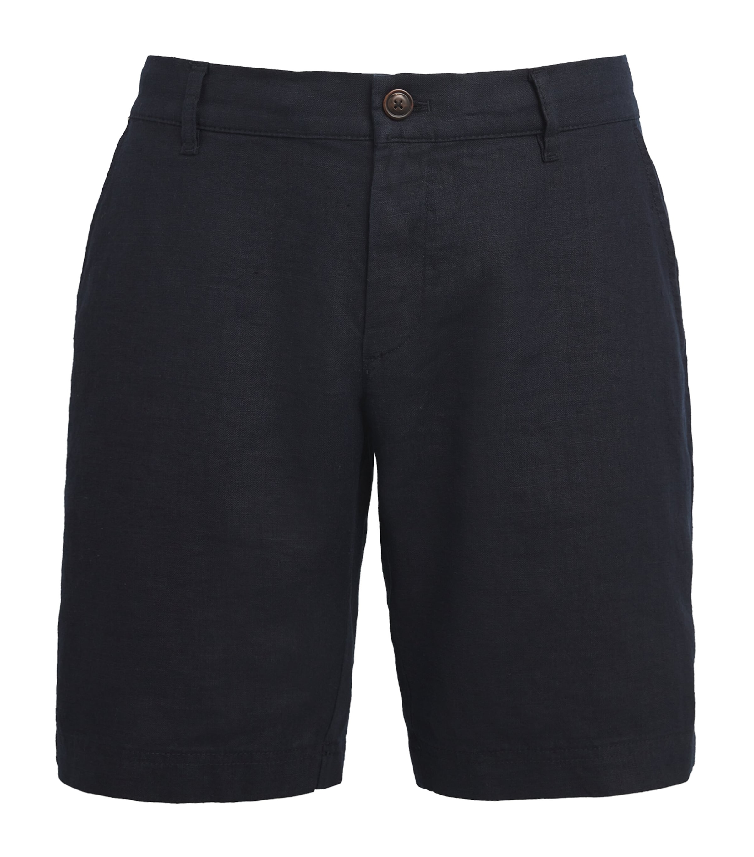 Bluemint Linen Edmund Shorts In Navy