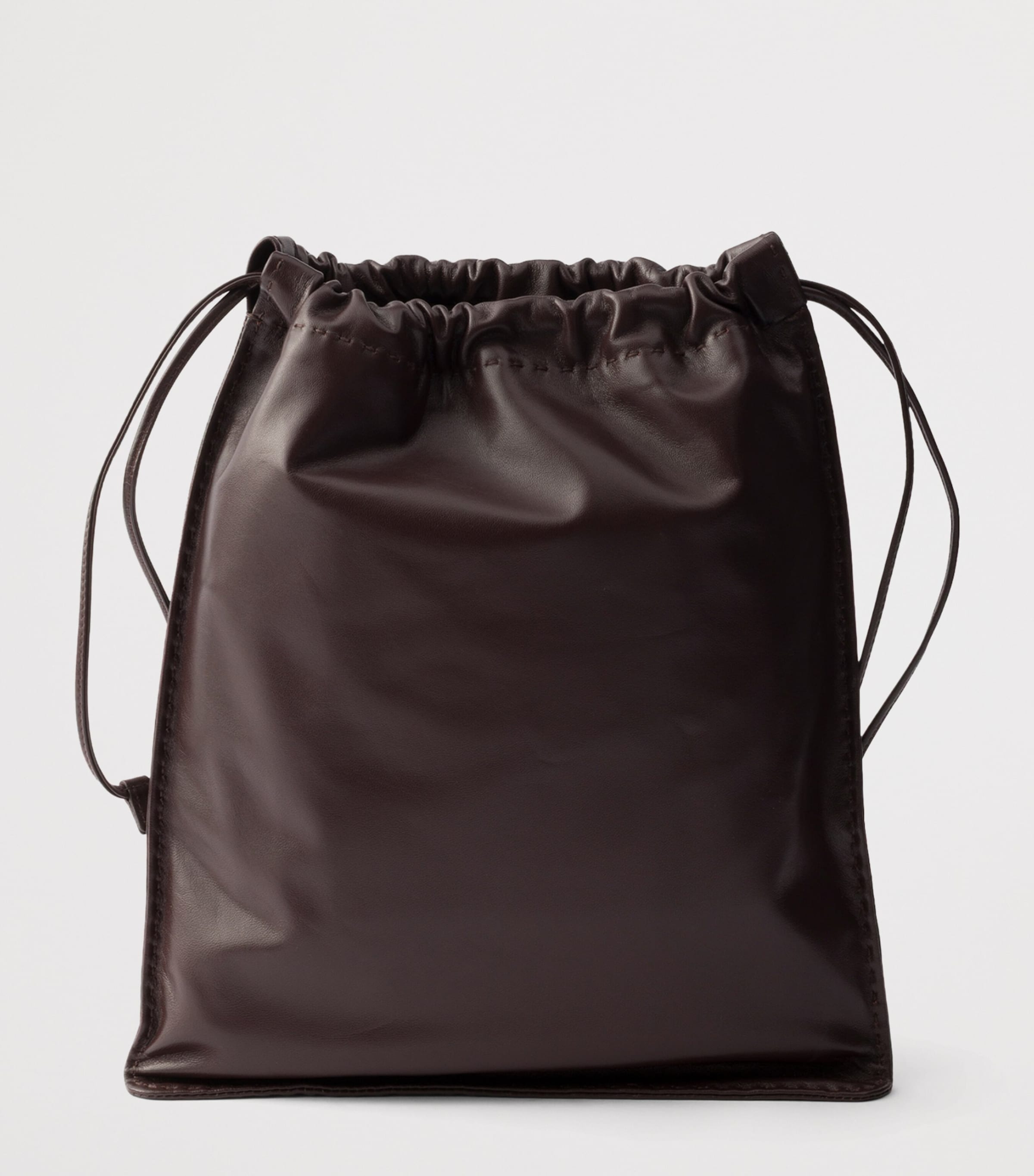 Prada Nappa Leather Wish Pouch Brown Image 2