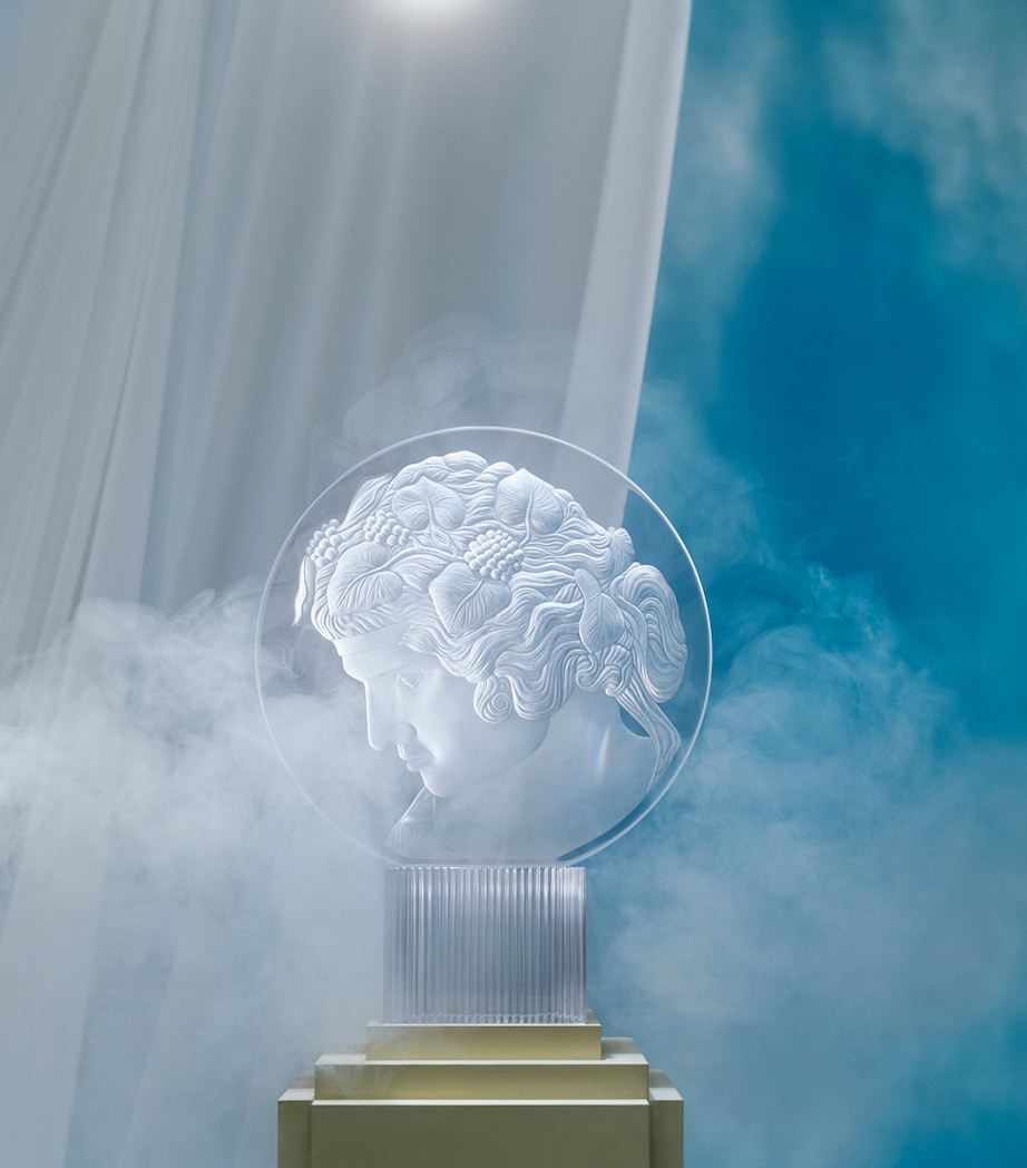 Crystal Bacchus Statue (39cm) CLEAR Image 2