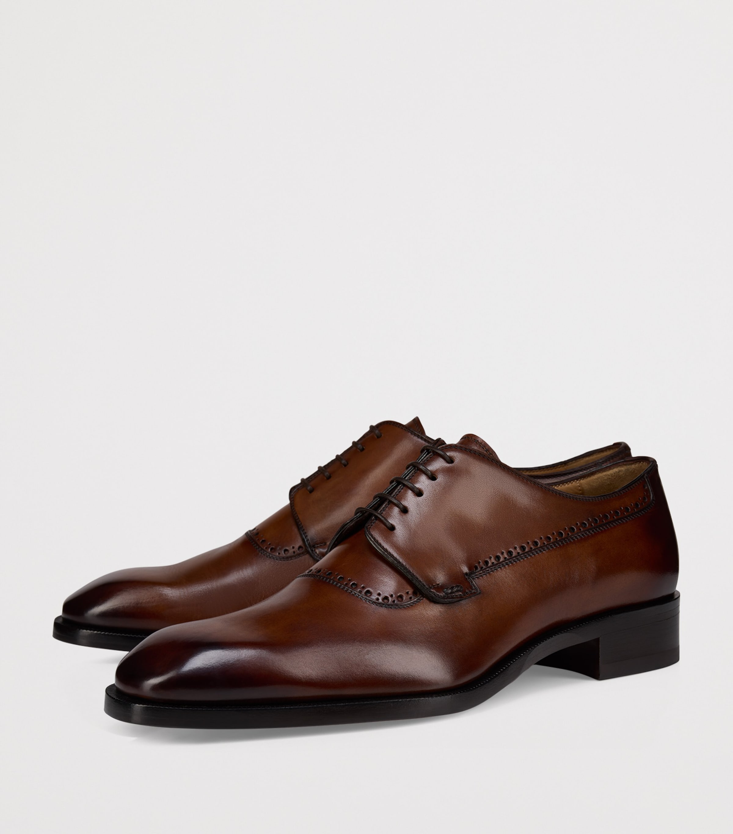 Sartoby Calf Leather Derby Shoes BWI3 Image 5