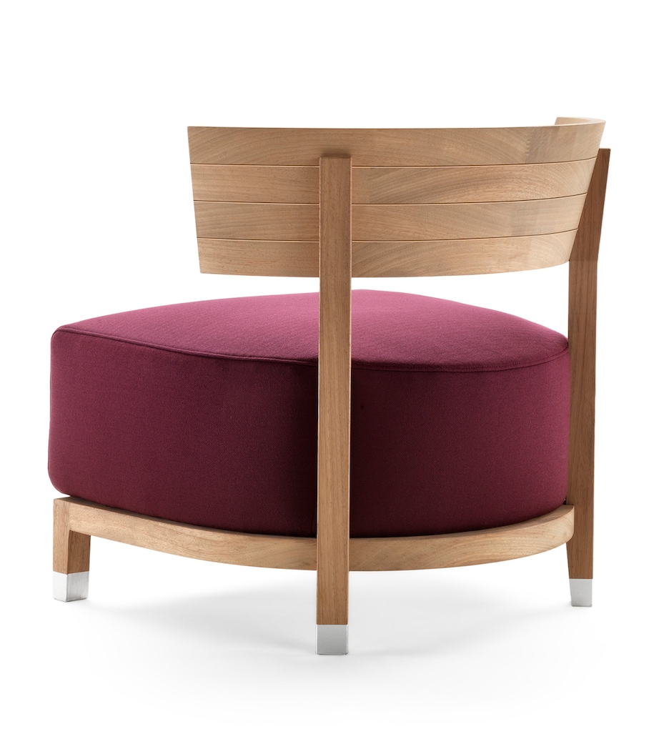 Iroko Thomas Outdoor Armchair RED Image 2