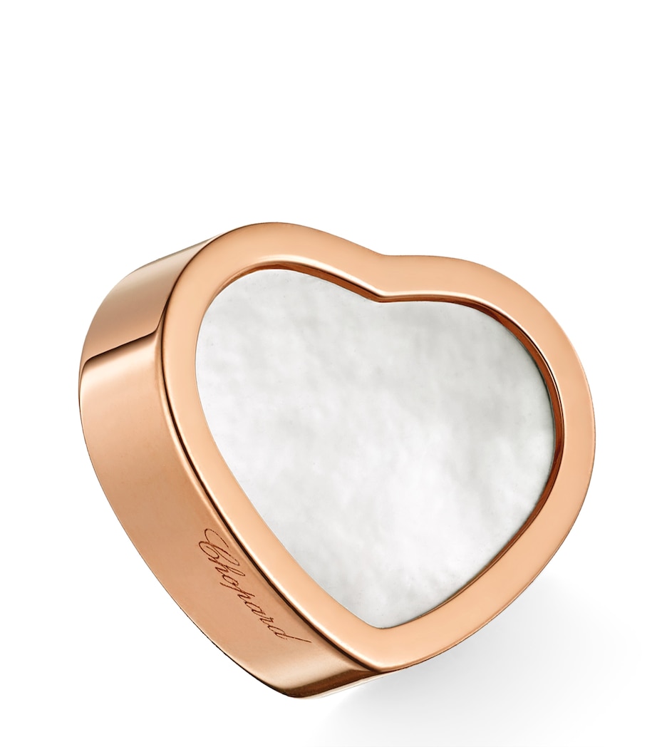 Rose Gold and Mother-of-Pearl My Happy Hearts Single Earring 18K ROSE GOLD Image 5