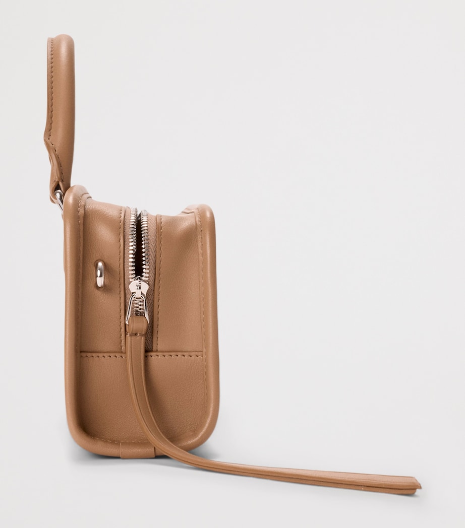 LOEWE Mini Calfskin Amazona 180 Top-Handle Bag Mocha Image 5