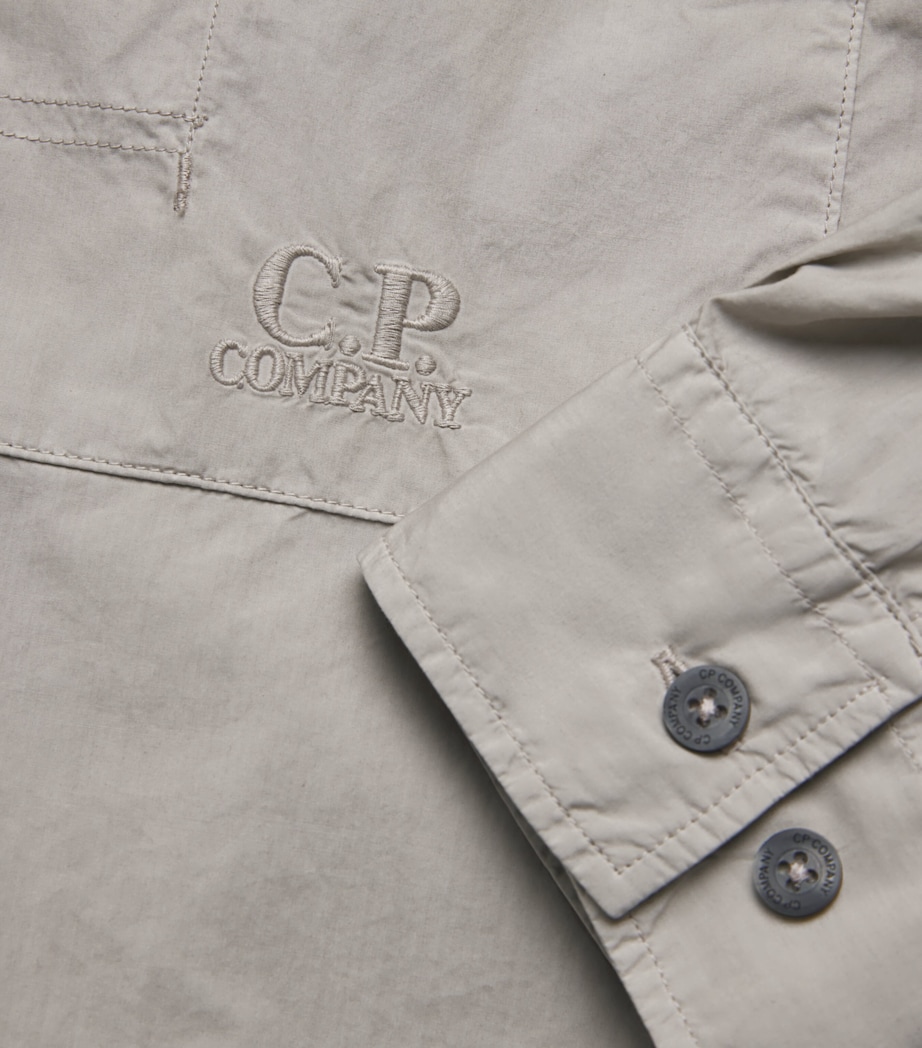 Cotton Poplin Cargo-Pocket Shirt G331 LONDON FOG Image 5