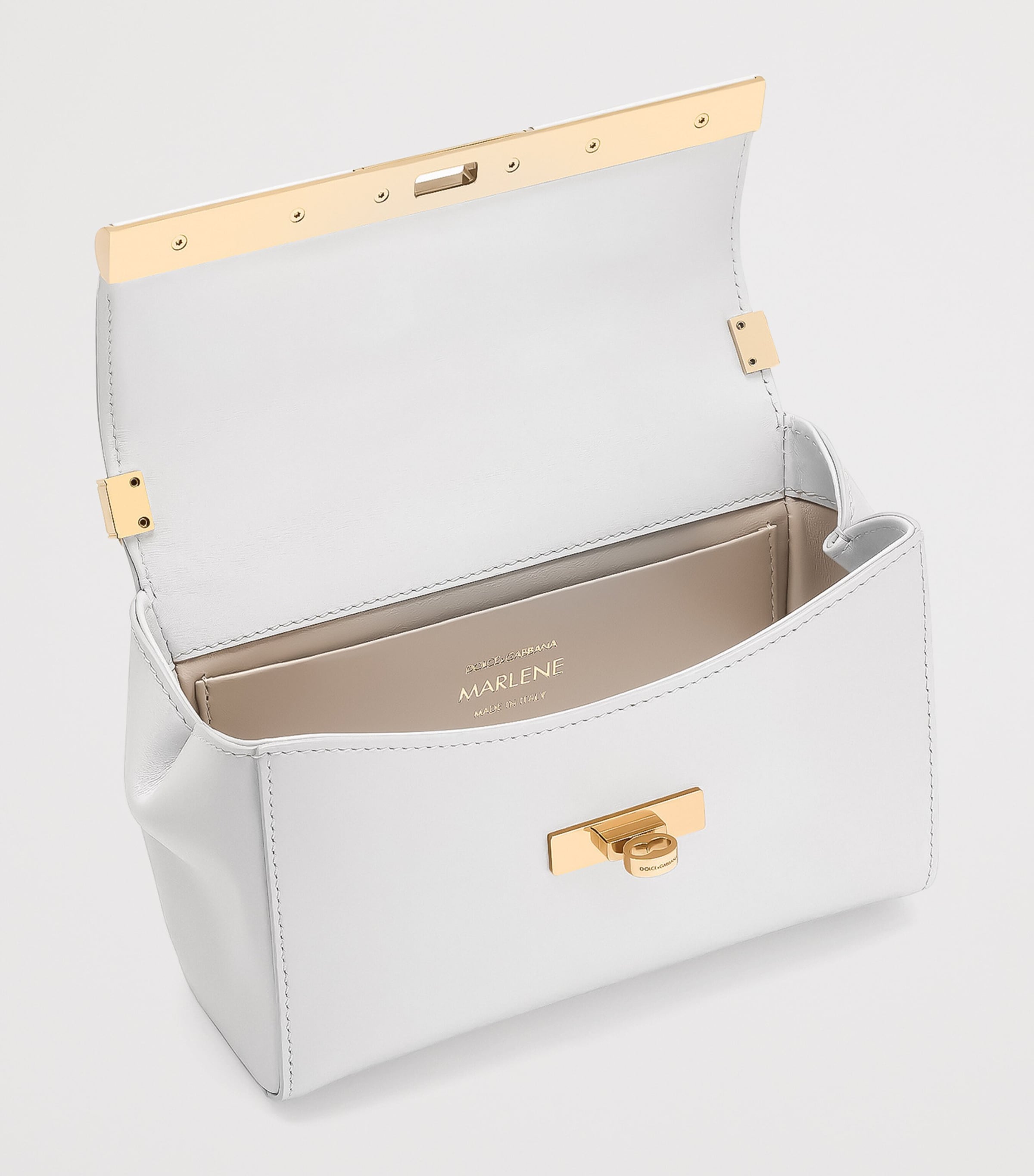 【SALE】MINI MARLENE CITY BAG Mini Marlene City bag in Gold for Women | Dolce&Gabbana®