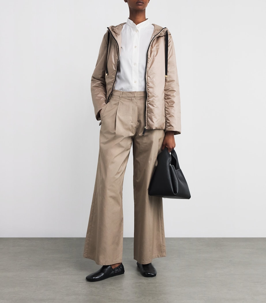 The Cube Hooded Puffer Jacket TURTLEDOVE Image 2