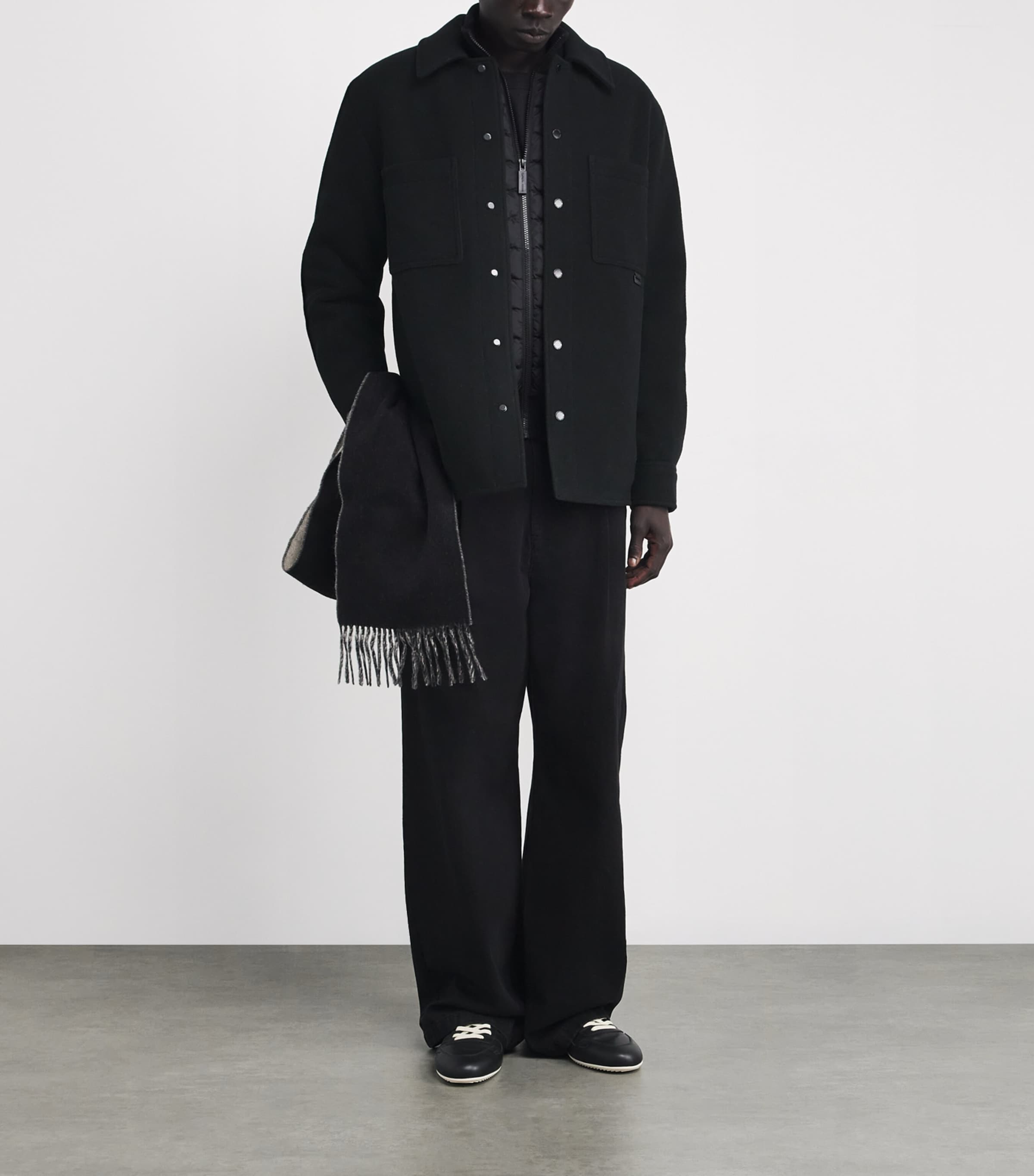 Wool-Cashmere-Blend Atkinson Overshirt 9061 Image 2